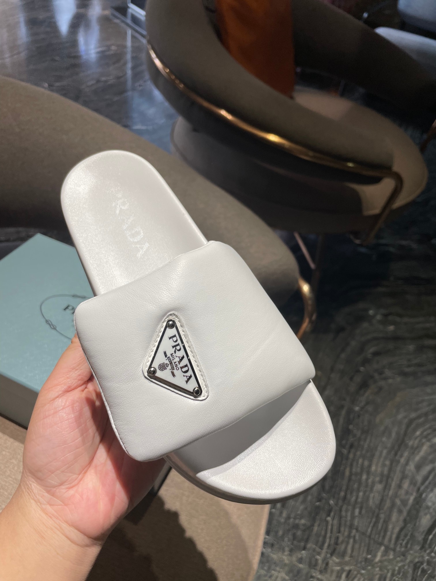 Pra*a boots 2023ss-3cm