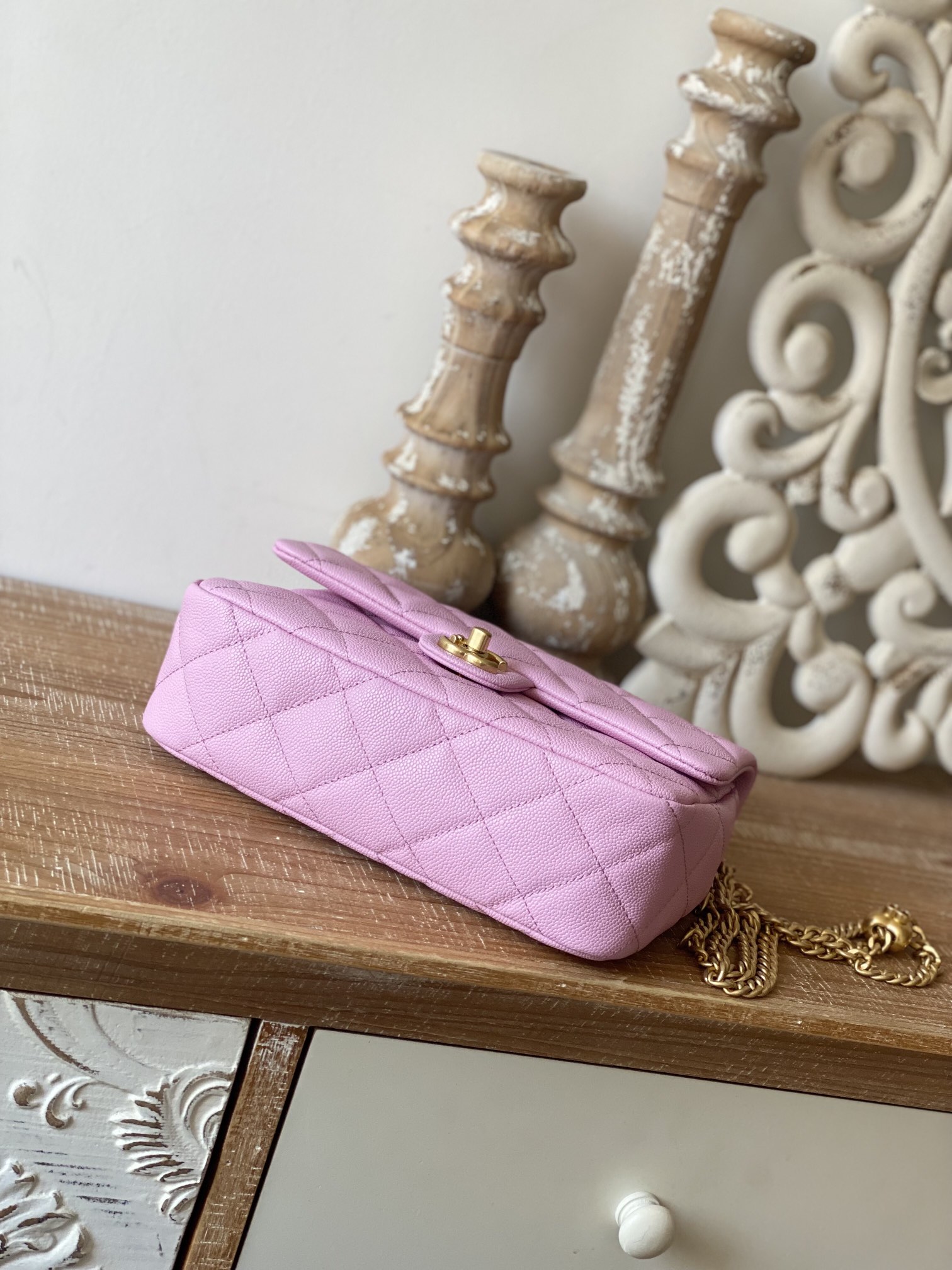 Ch@nel Flap Bag-19*24*9CM