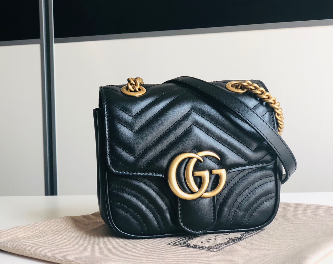 G*u*i marmont bag-18*13.5*8cm