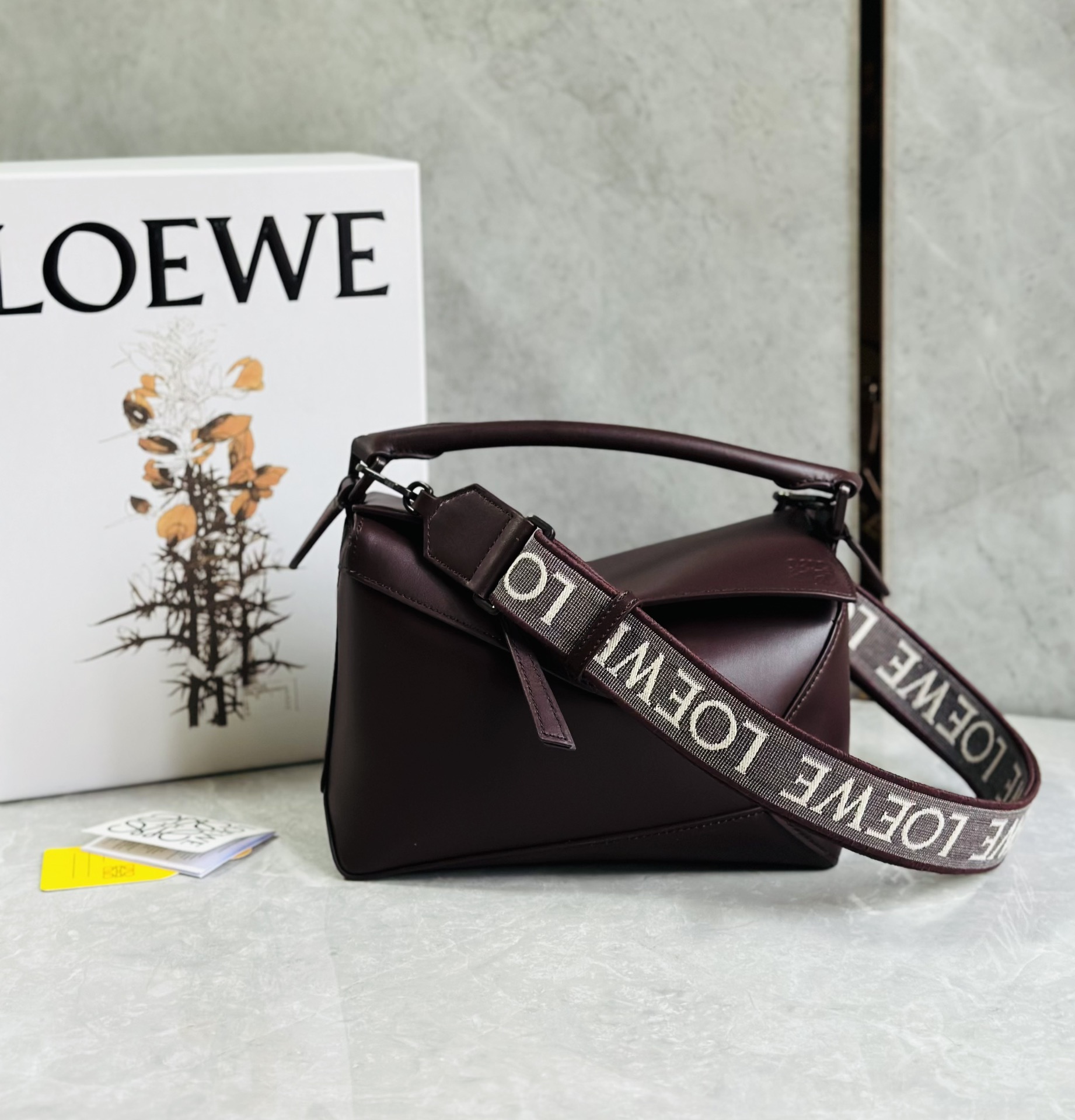 L0ew* puzzle small bag-24*10*14cm