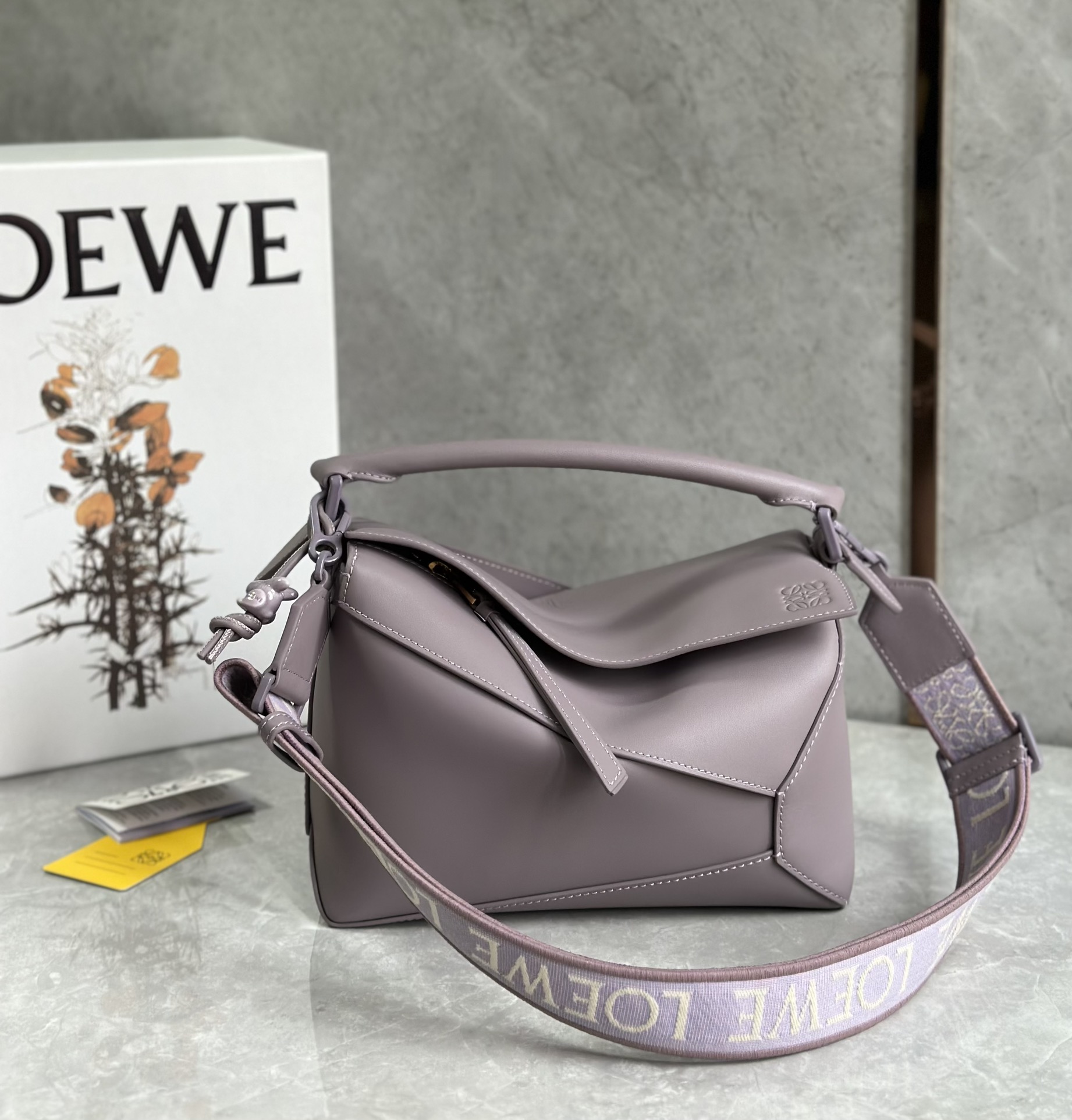 L0ew* puzzle small bag-24*10*14cm