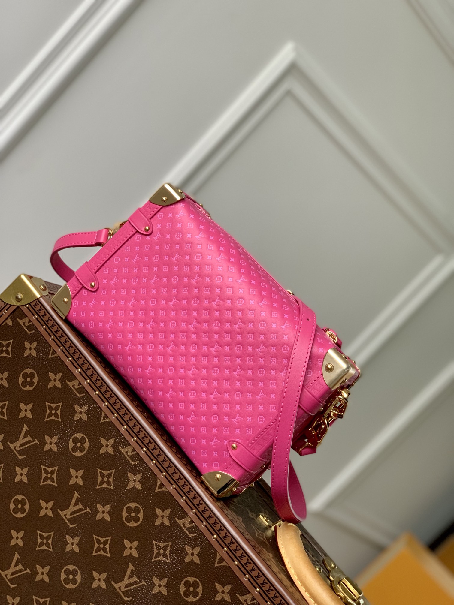 l0*is V*t0n petite malle handbags-m46358-21 x 14 x 6cm