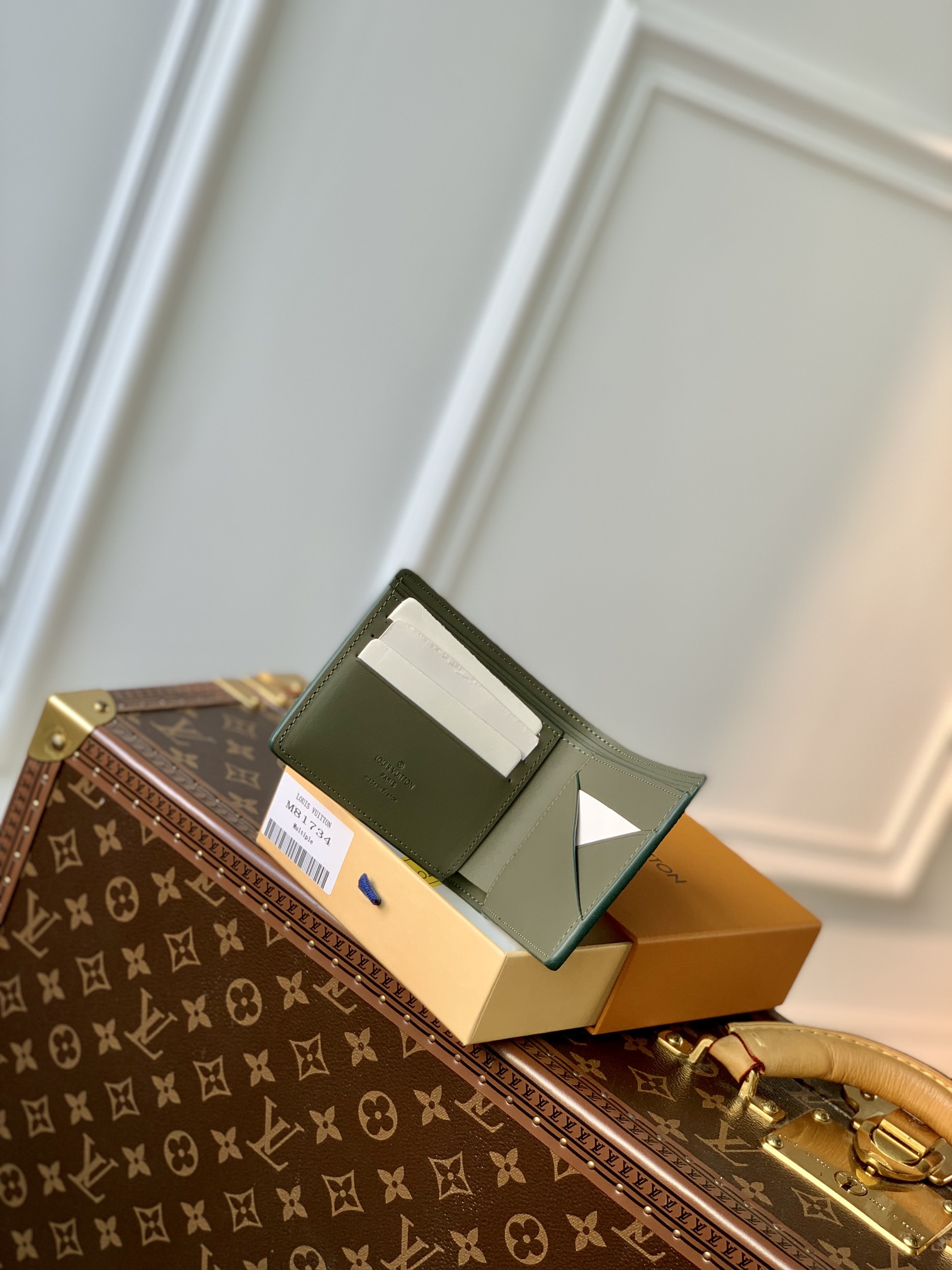 l0*is V*t0n portefeuille multiple wallet-11.5 x 9 x 1.5 cm