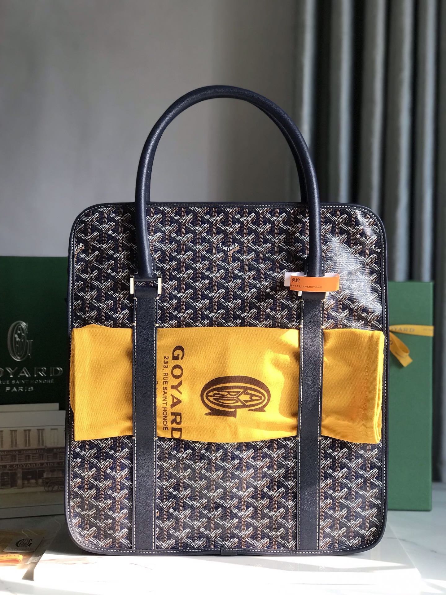 Go*ard bourgogne tote -35×39×11cm