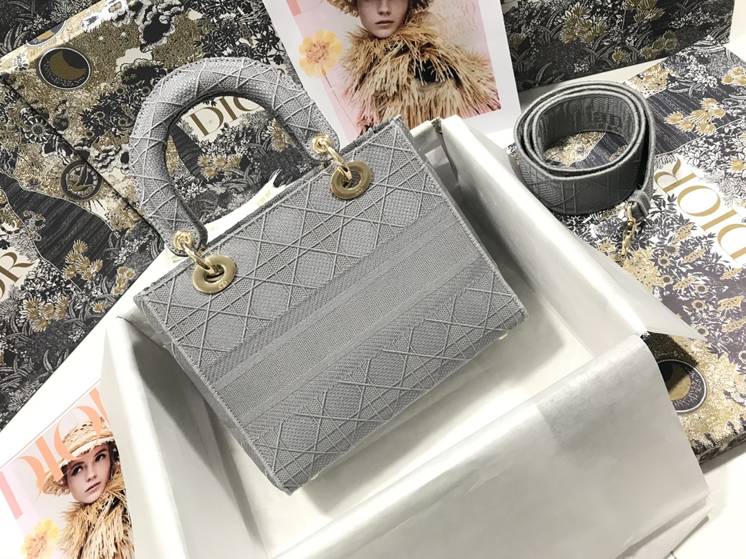 lady D*or handle bag-24cm