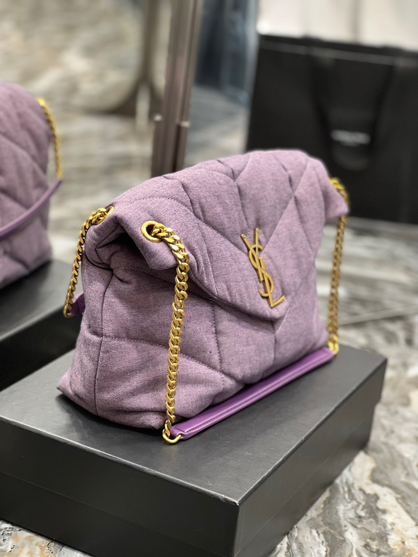 Y*L large loulou bag-35×23×13.5cm
