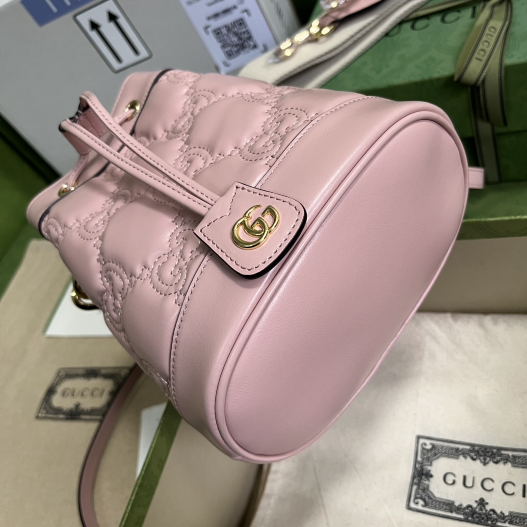 G*u*i gg matelassé bucket bag-17*20*10cm