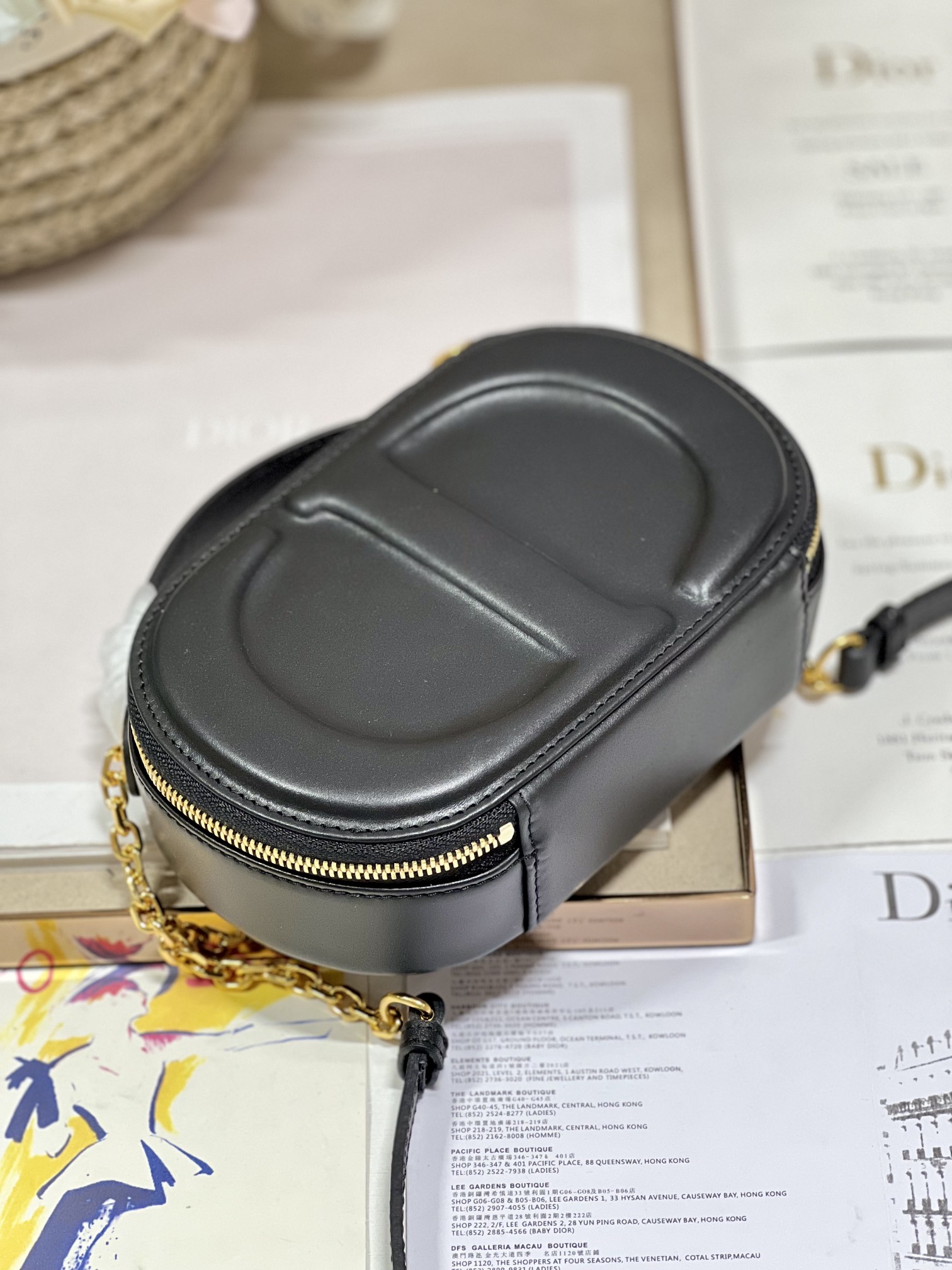 D*or cd signature bag-18*11*6.5cm
