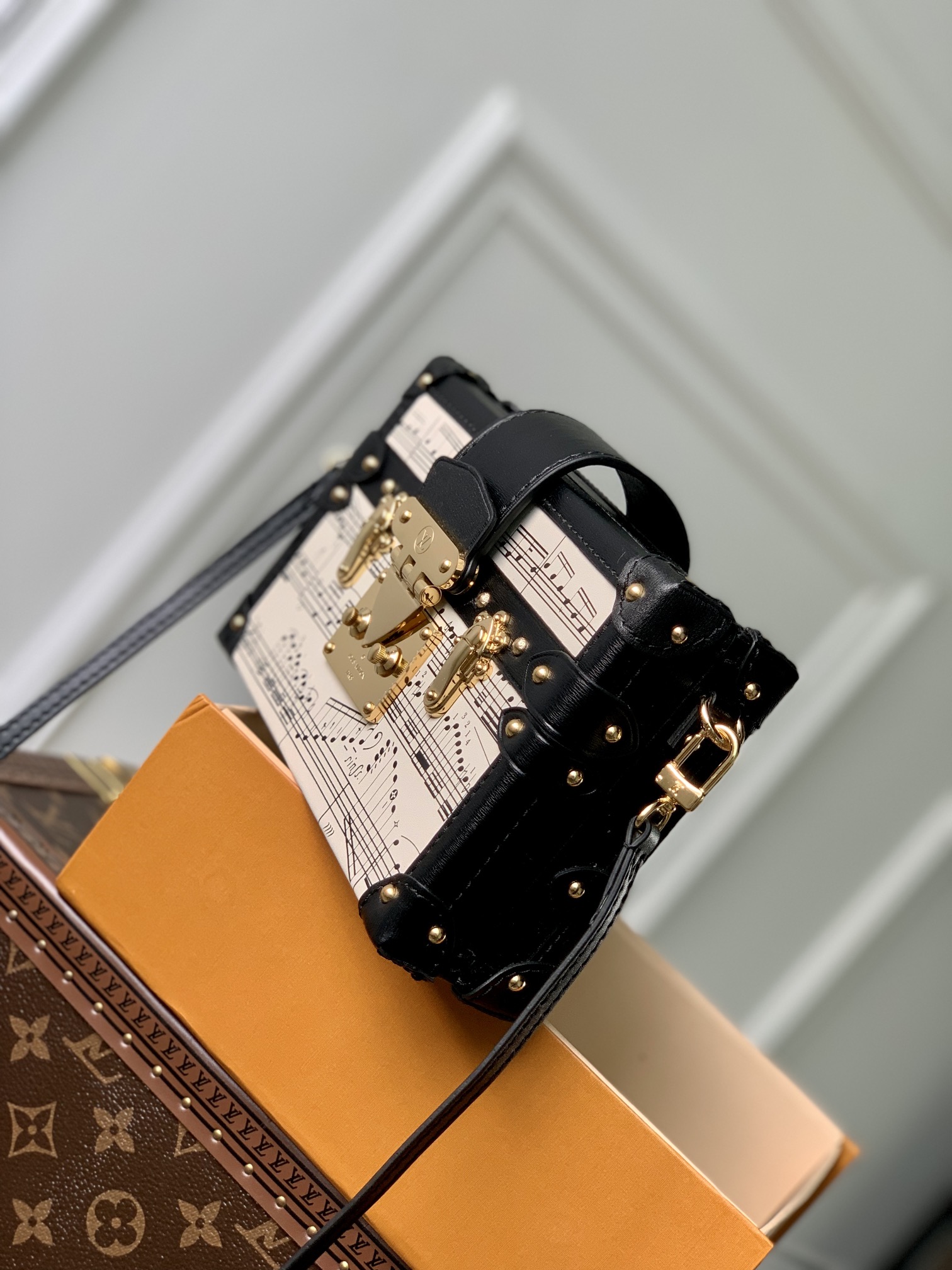 l0*is V*t0n petite malle handbags-m22895-21 x 14 x 6cm