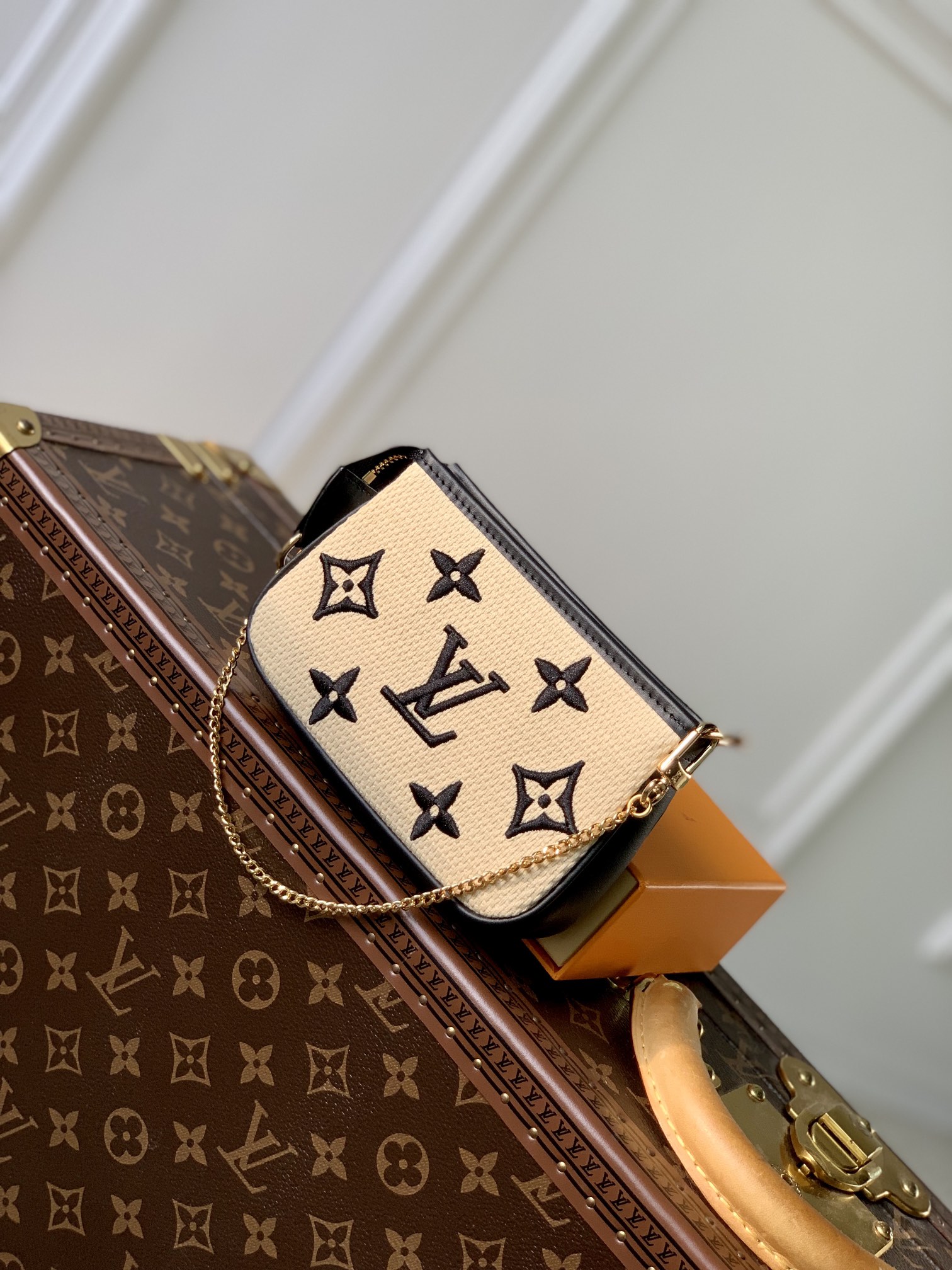 l0*is V*t0n mini pochette accessories-15.5 x 10.5 x 4cm