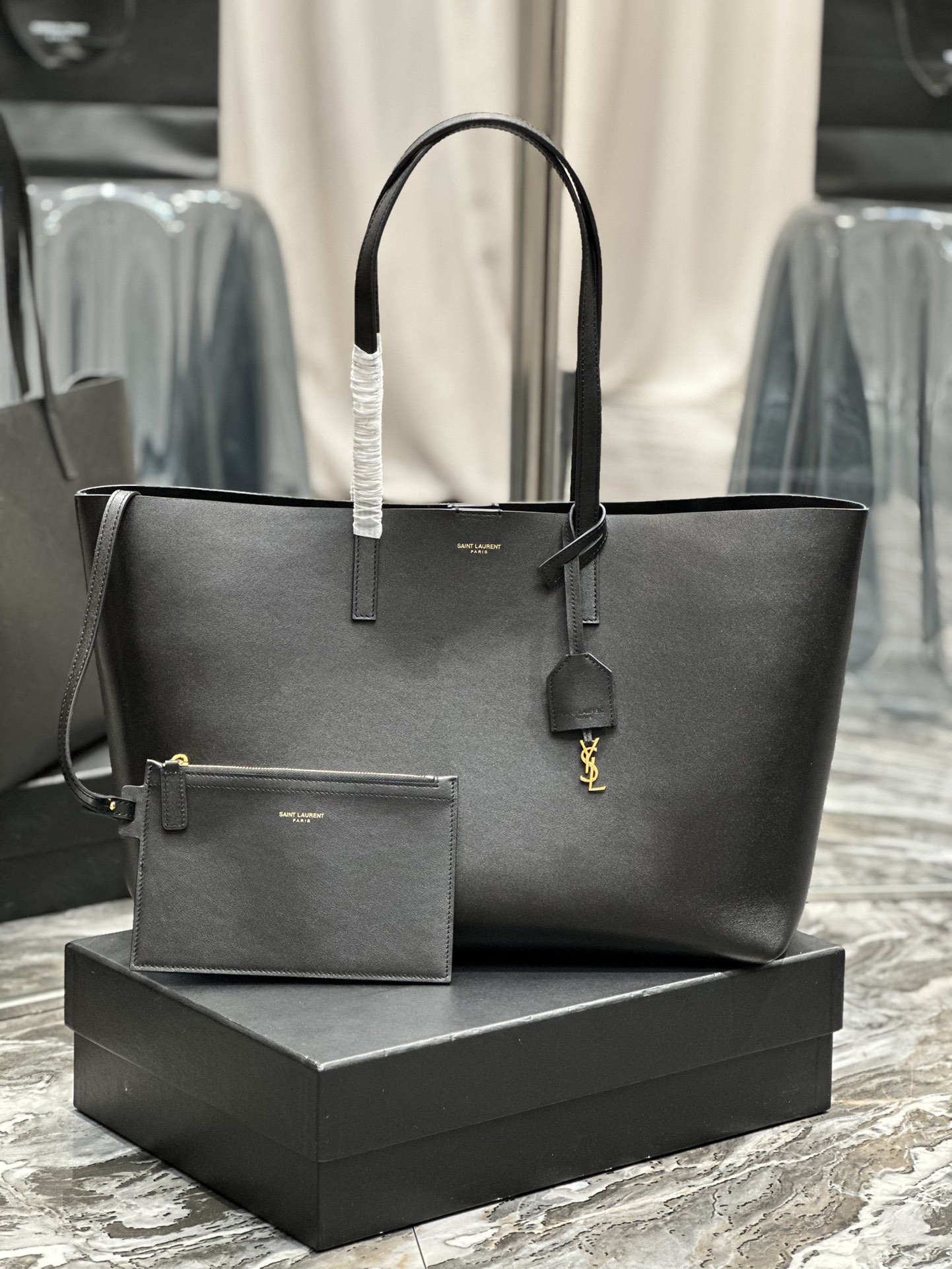 Y*L shopping tote bag-38×28×13cm
