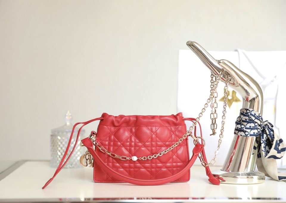 lady D*or bag-19 x 13 x 5cm