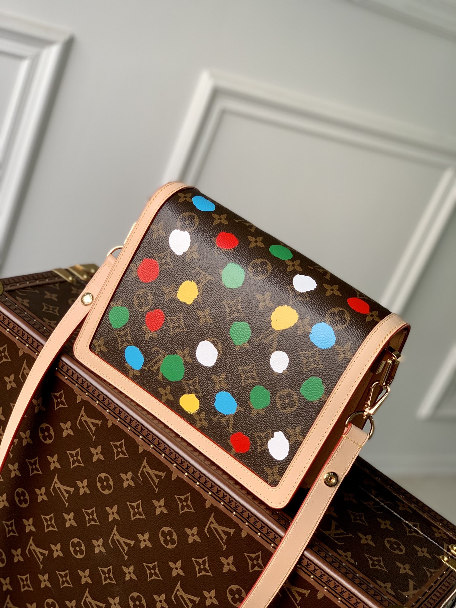 l0*is V*t0nx yk dauphine bag-25*17*10.5cm