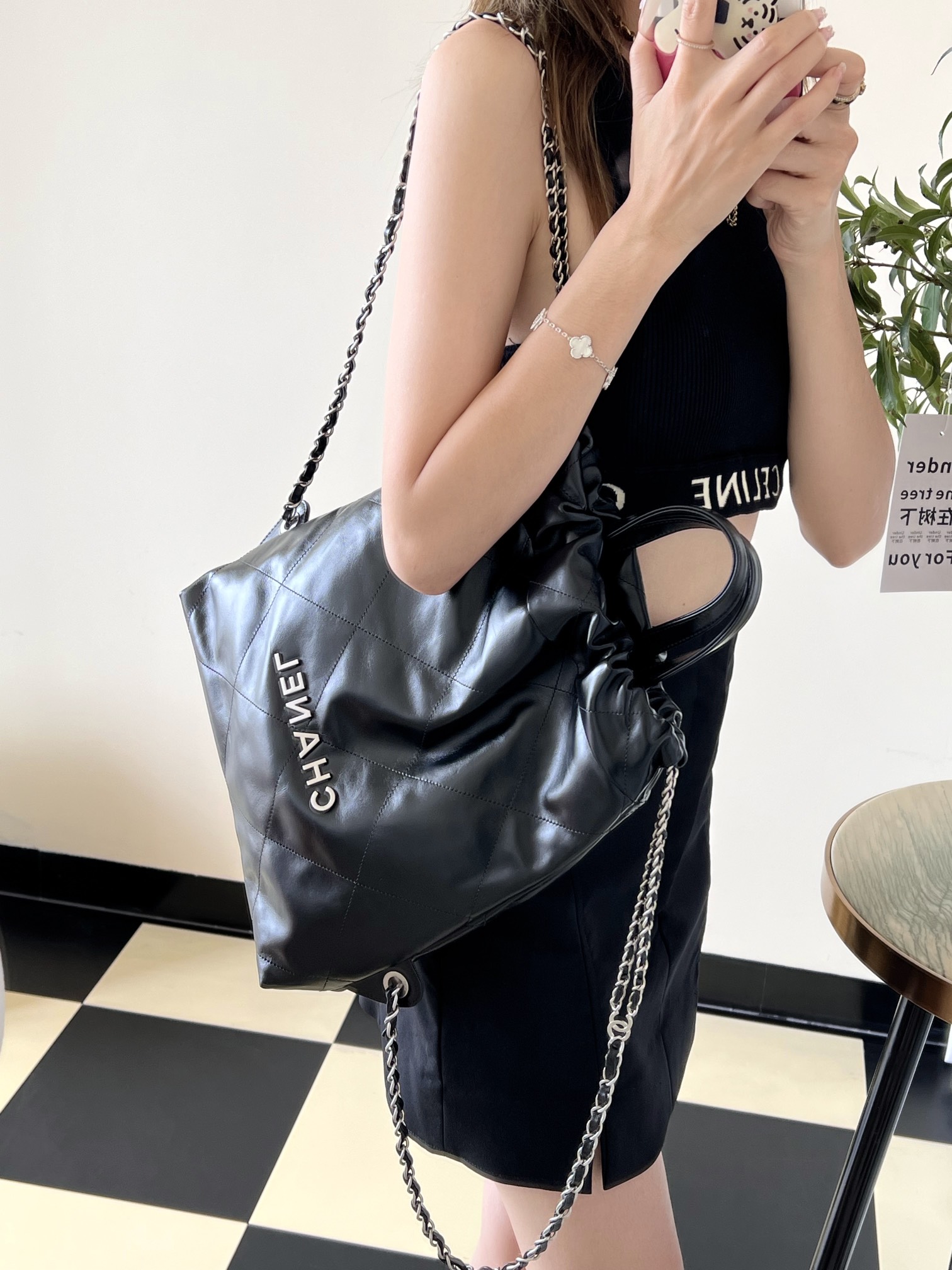 Ch@nel Backpack-29*34*10.5CM