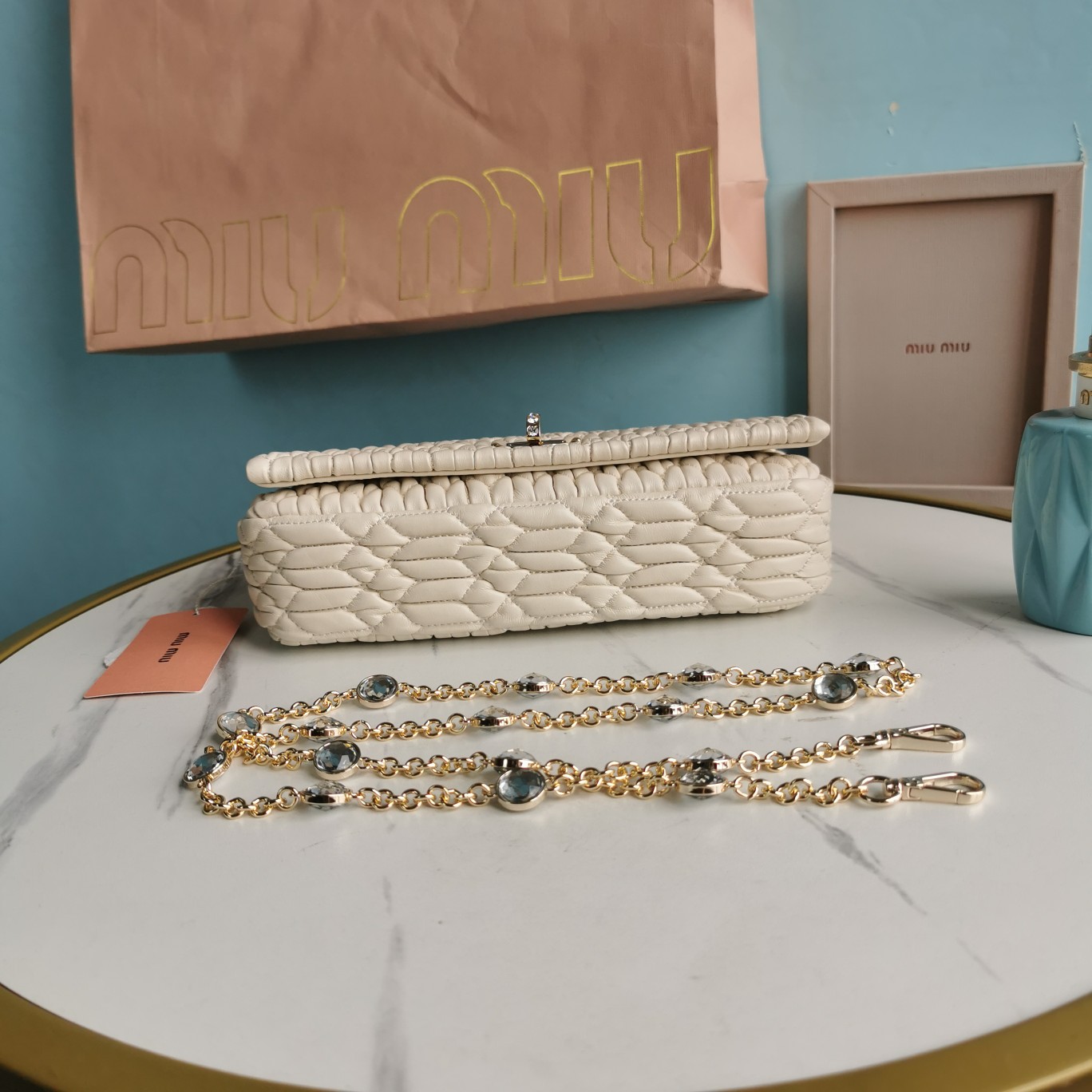 M*um*u chain bag-22.5*4.5*12cm