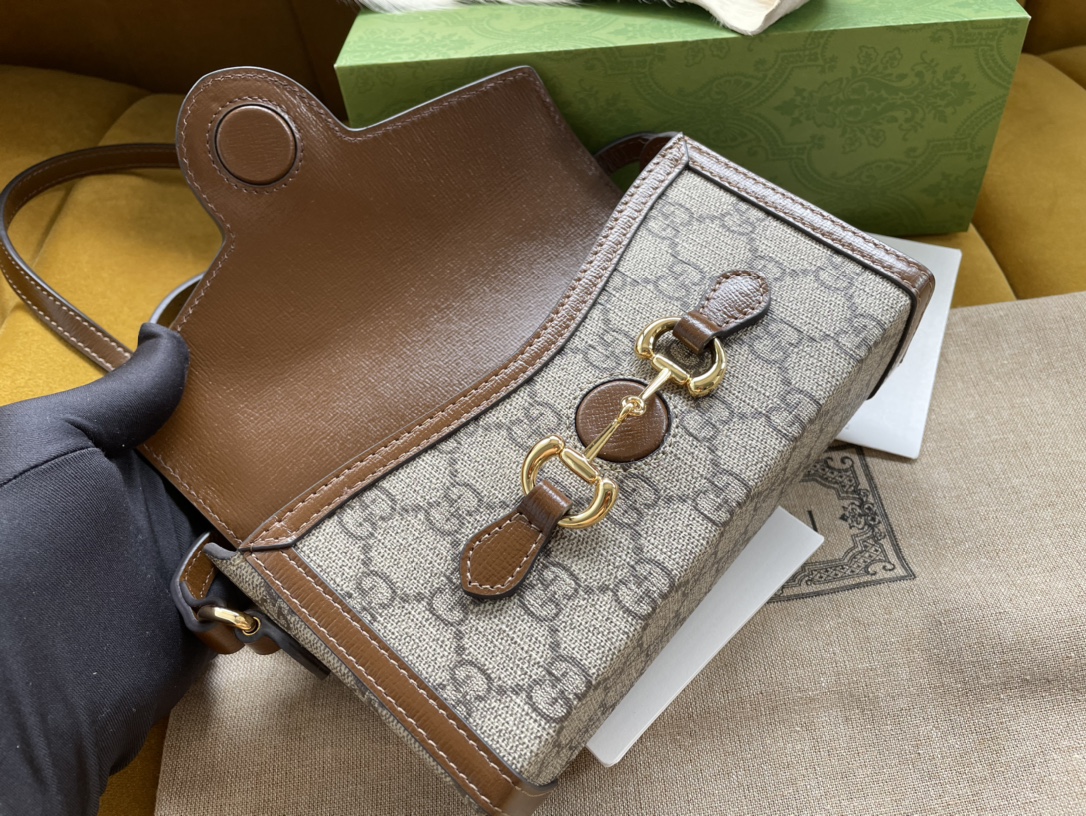 G*u*i gg horsebit 1955 bag-18x12x5cm
