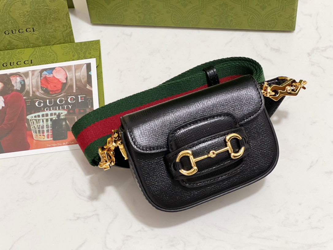 G*u*i gg horsebit 1955 bag-12*9*4cm