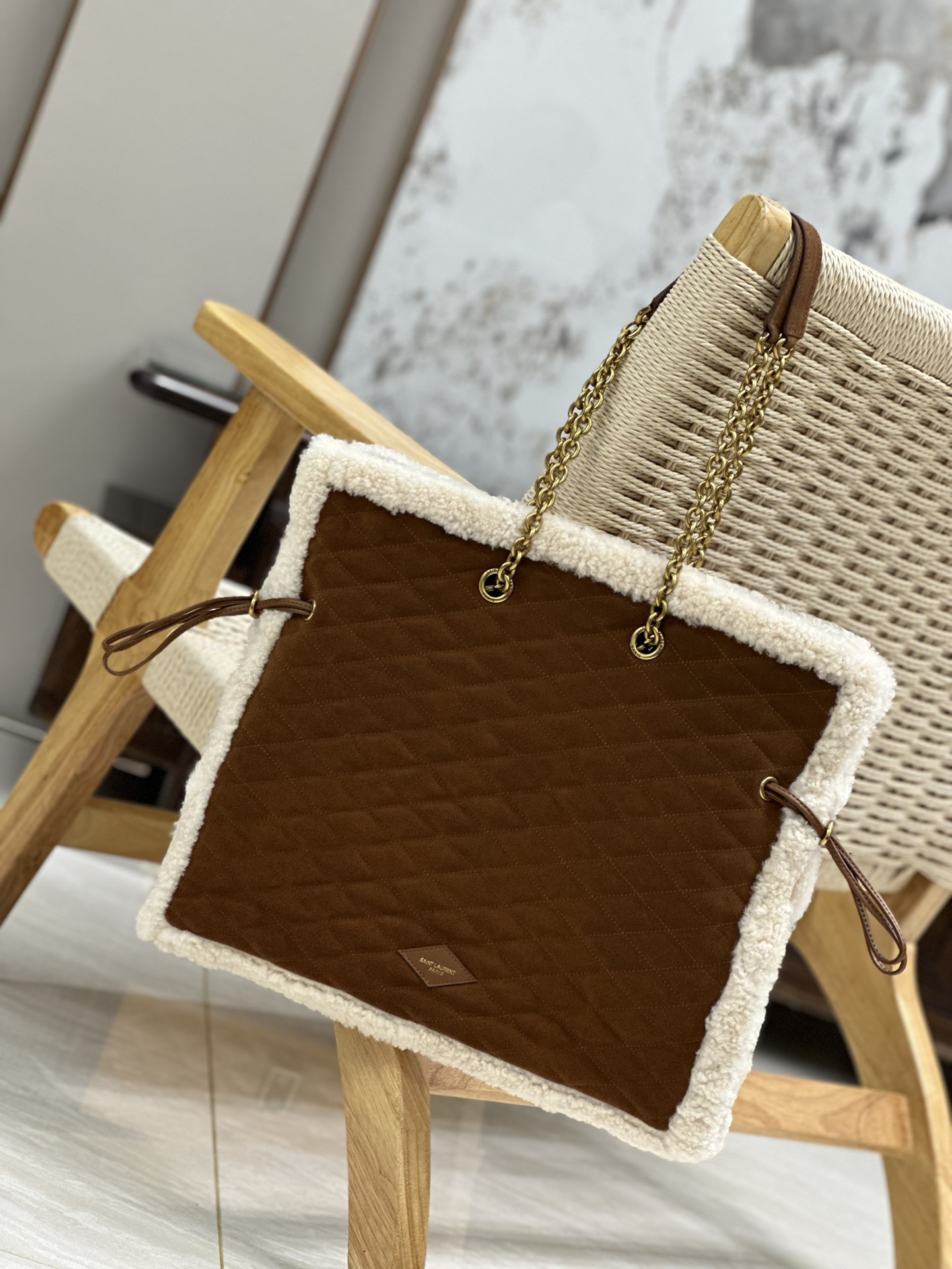 Y*L le poxhon_ tote bag-42x36.5x1cm