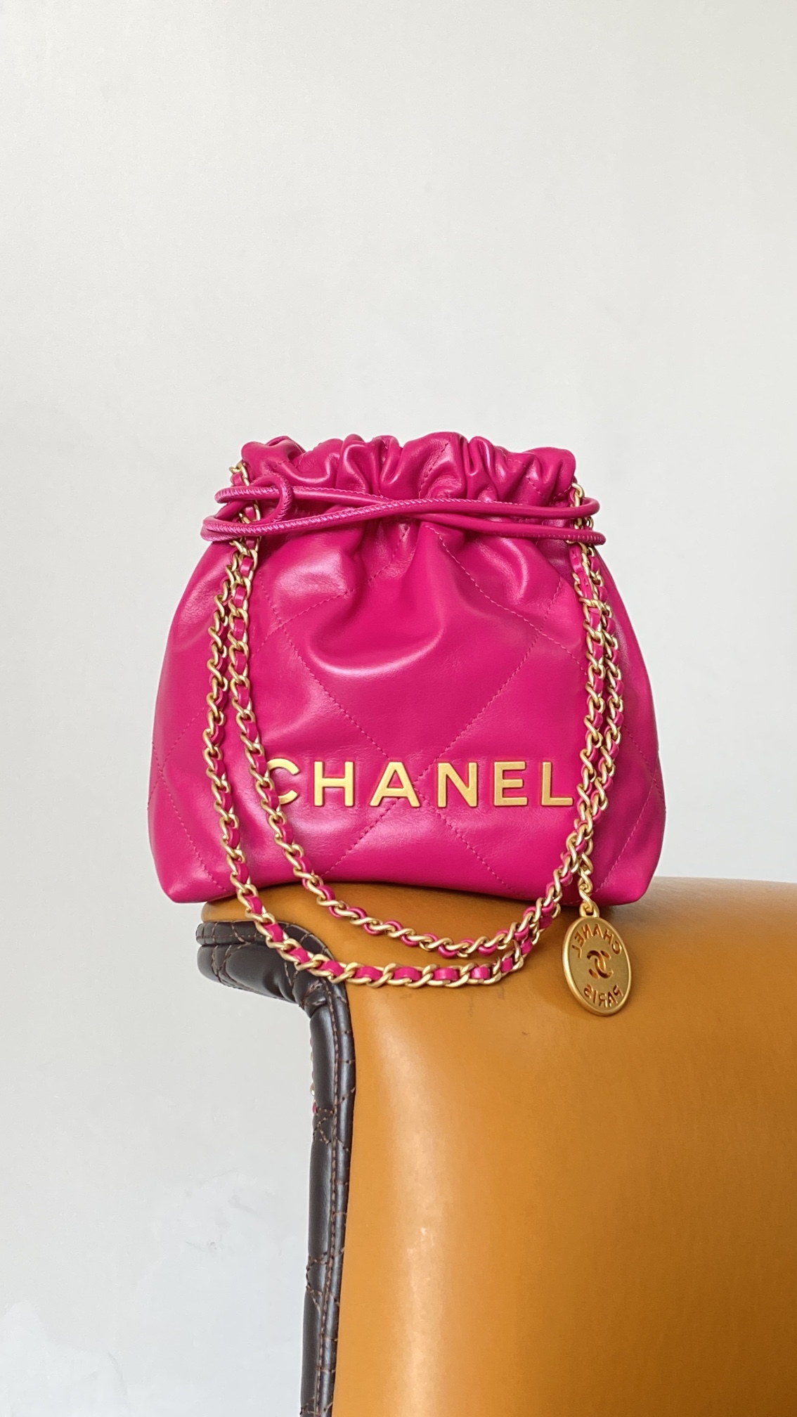 Ch@nel Mini 2024SS Handbags-19*20*6CM