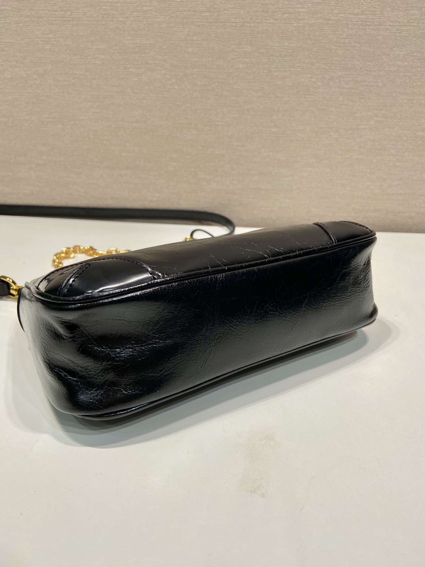 Pra*a nylon 1bc204b hobo bag-23*17*6.5cm