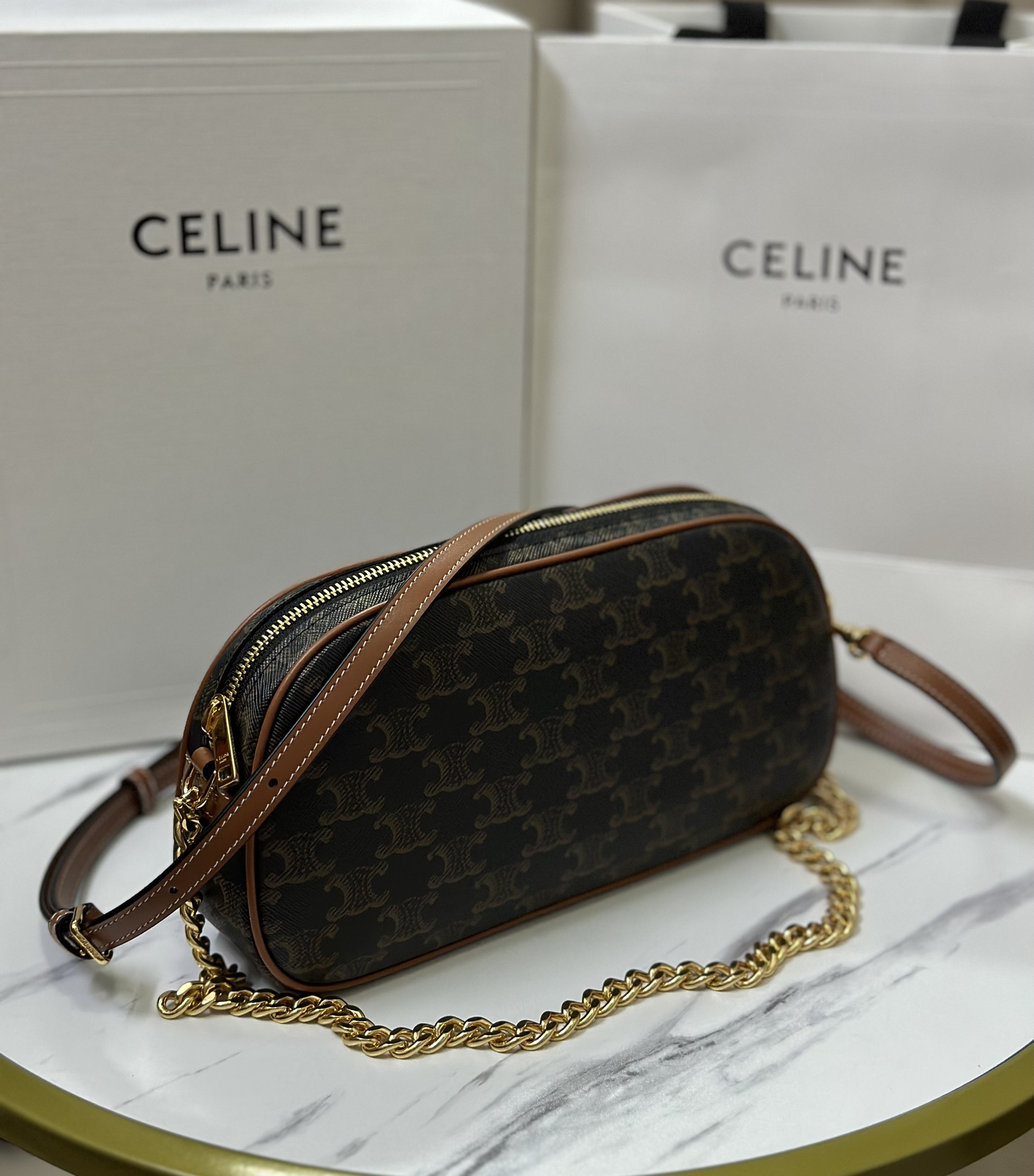 Ce**e chain bag-26x13x6cm
