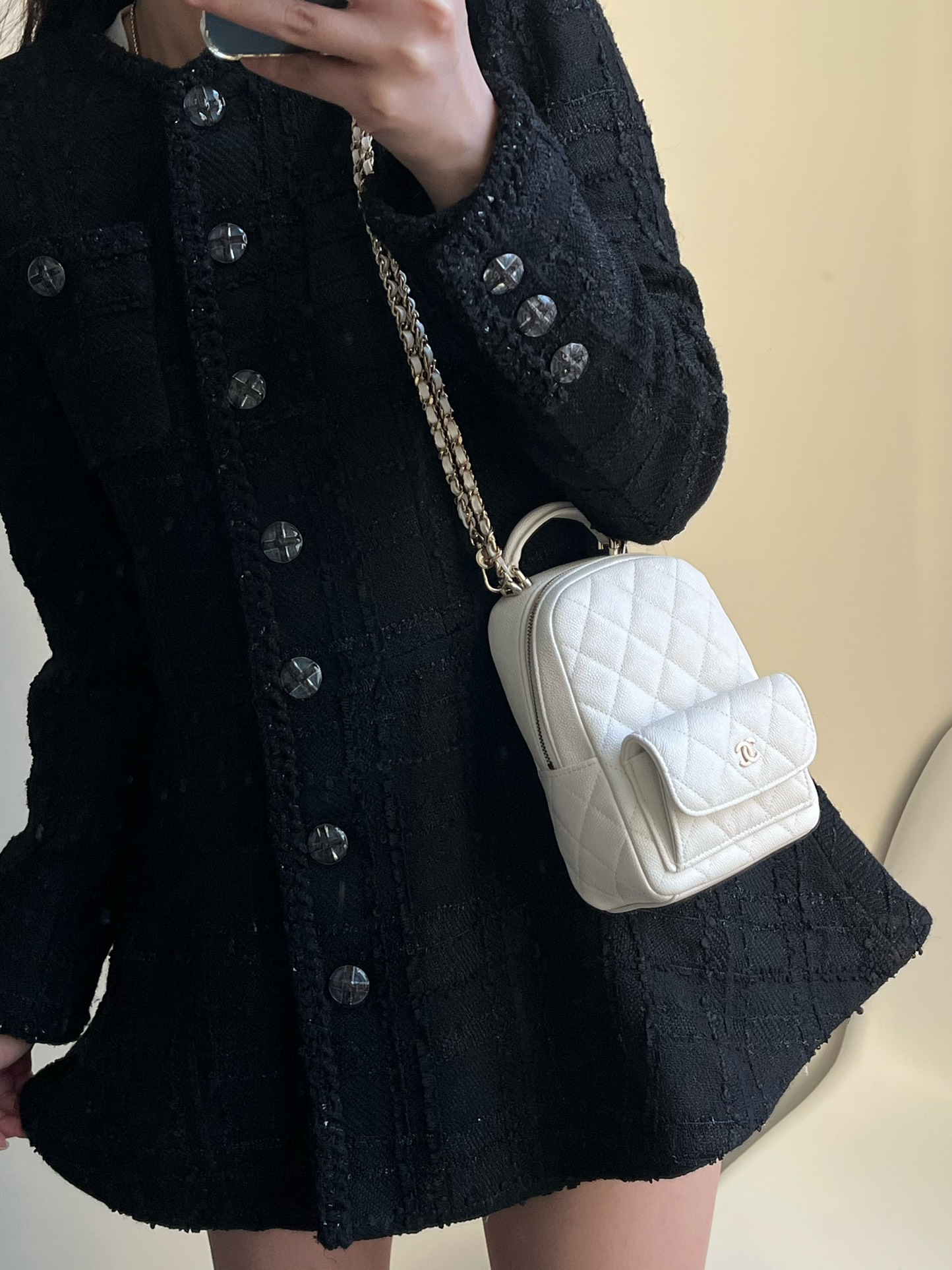 Ch@nel Mini Backpack-22*18*10CM