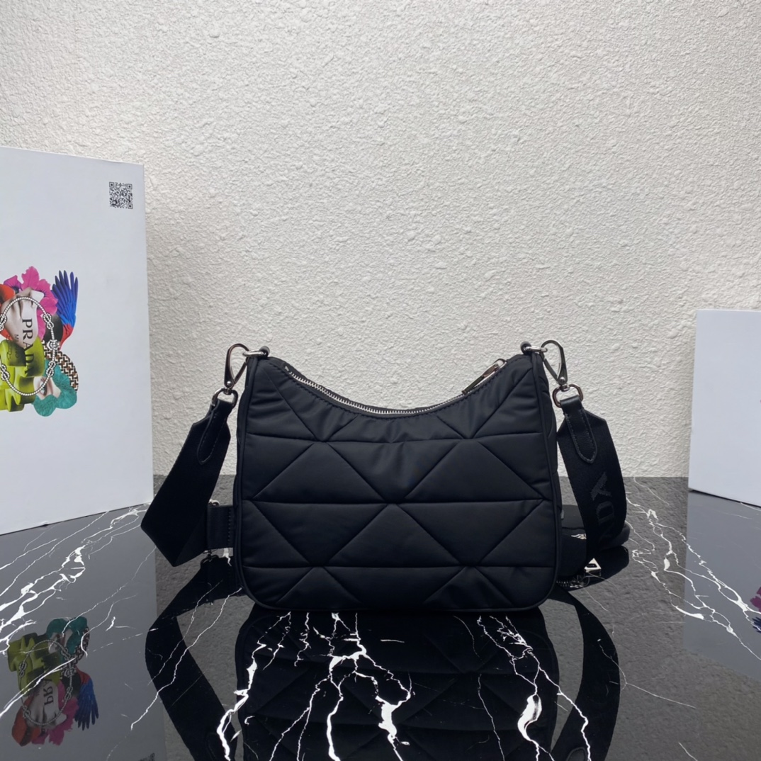 Pra*a 1bc151 re_nylon bag -24*17*7cm