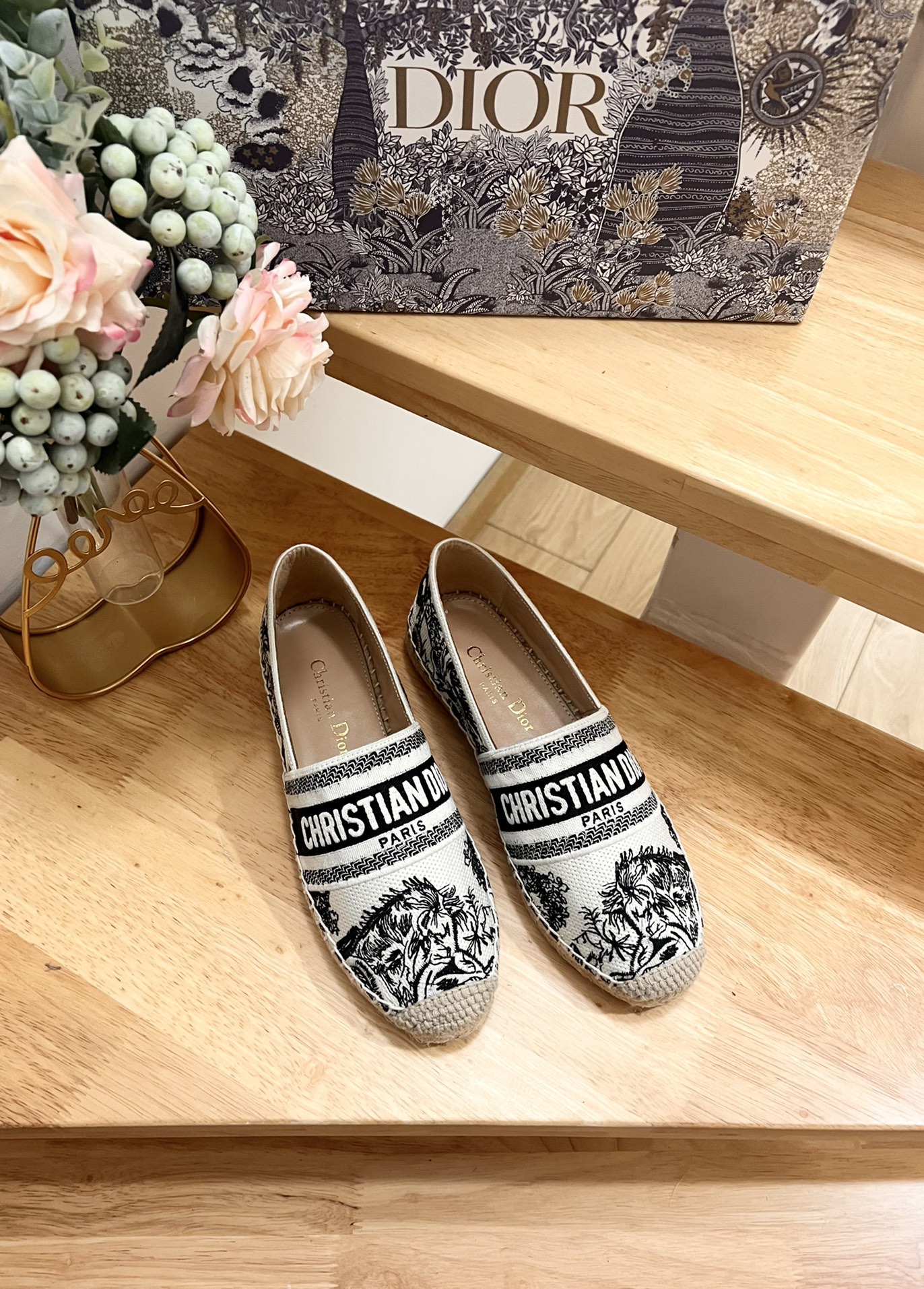 D*or oblique espadrilles