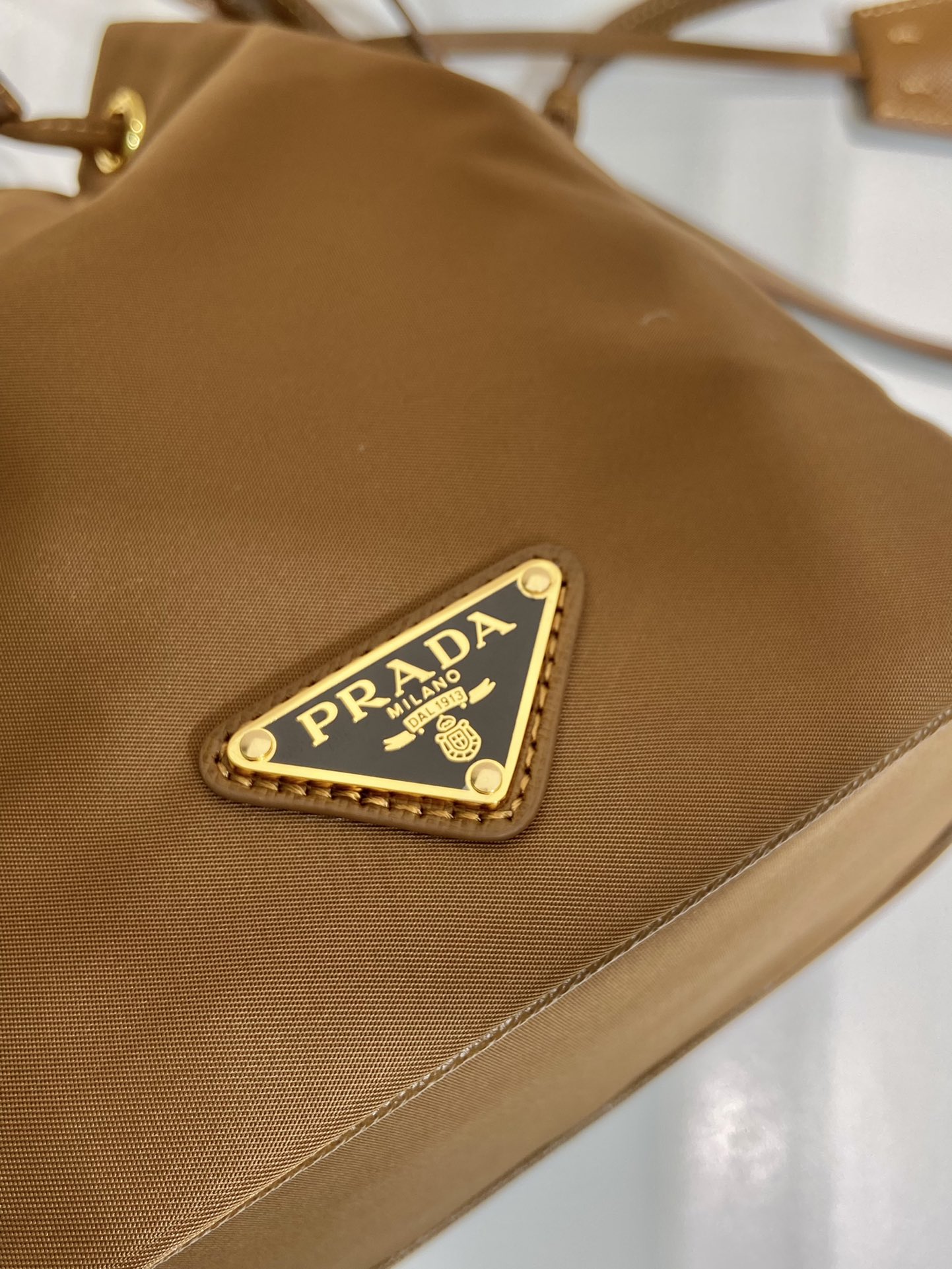 Pra*a 1be067 bucket bag-15.5*19.5*10cm