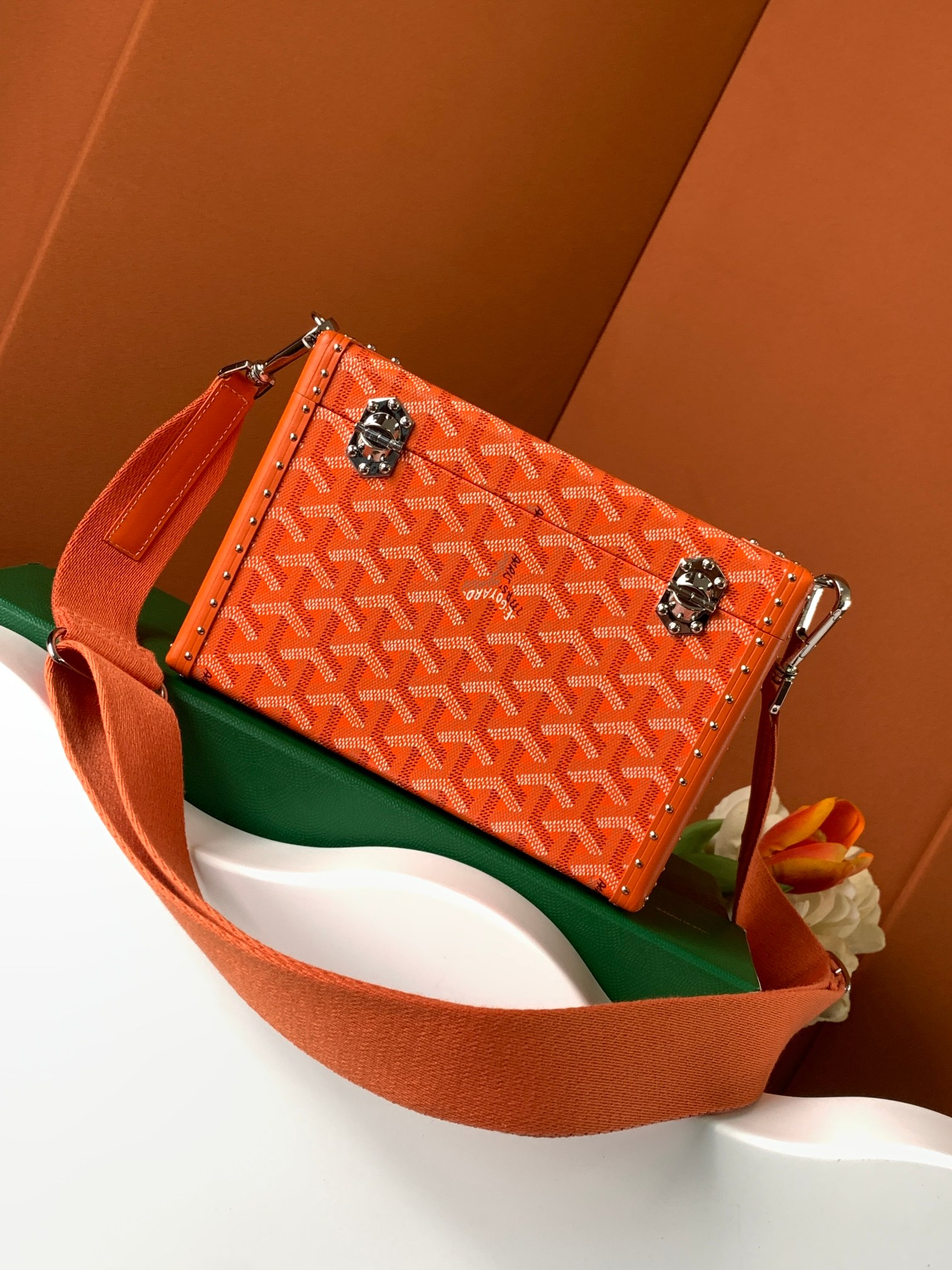 Go*ard cassette bag-21*15*6.5cm