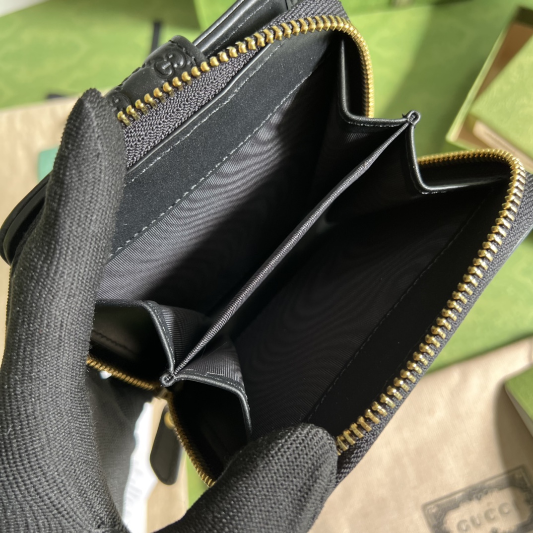 G*u*i wallet-11*10*3cm