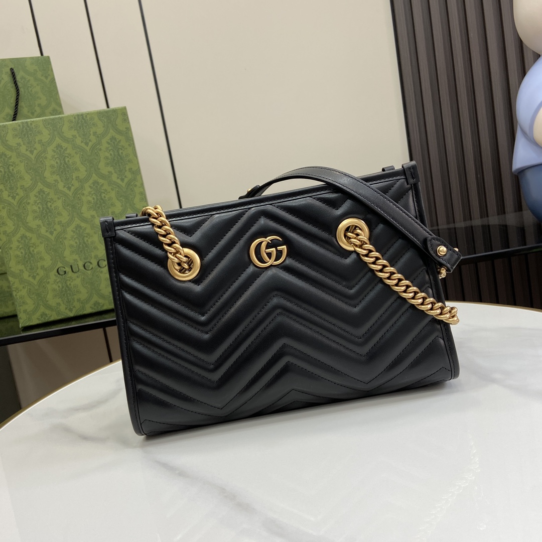 G*u*i marmont tote-26.5x 18.5x 12.5cm