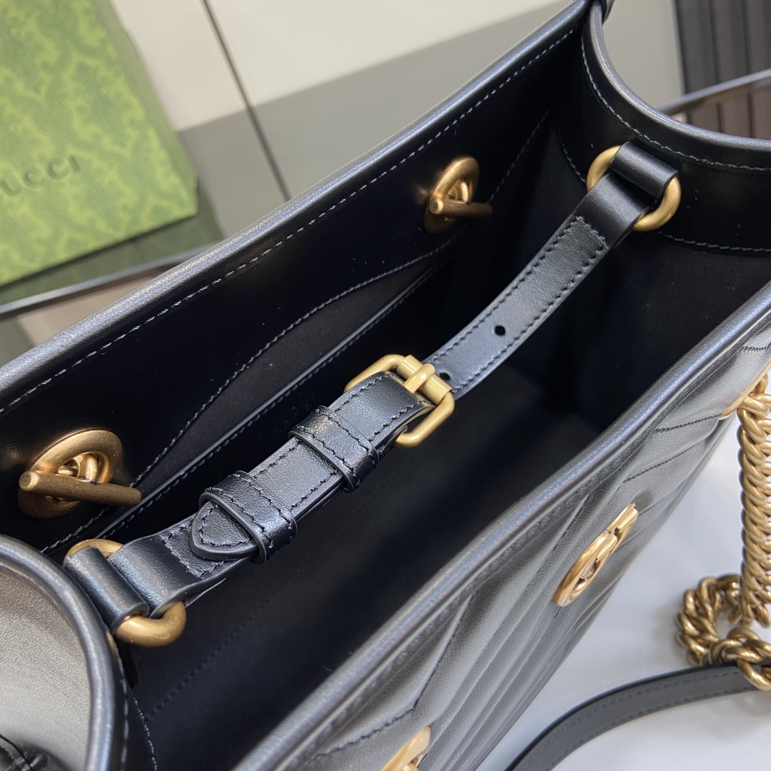 G*u*i marmont tote-26.5x 18.5x 12.5cm