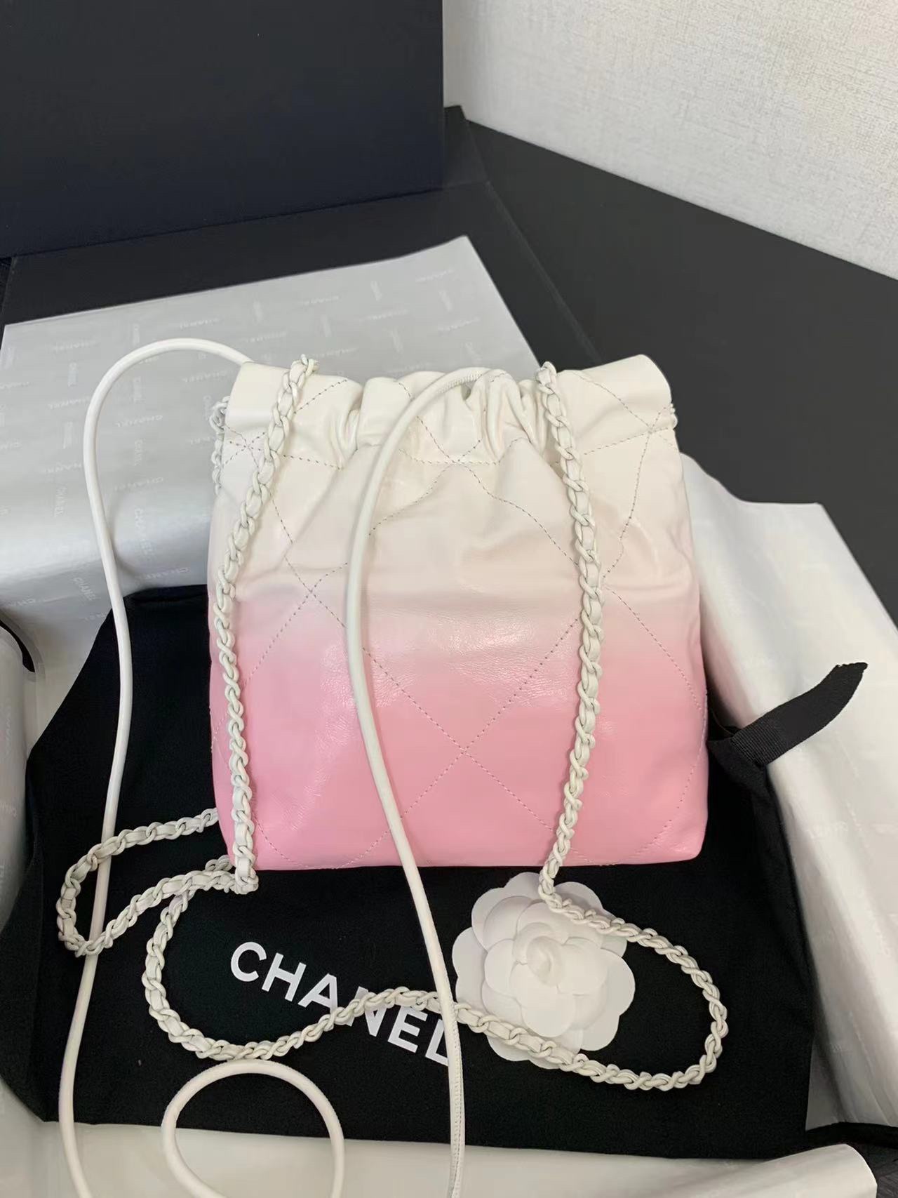 Ch@nel Mini 2024SS Handbags-19*20*6CM