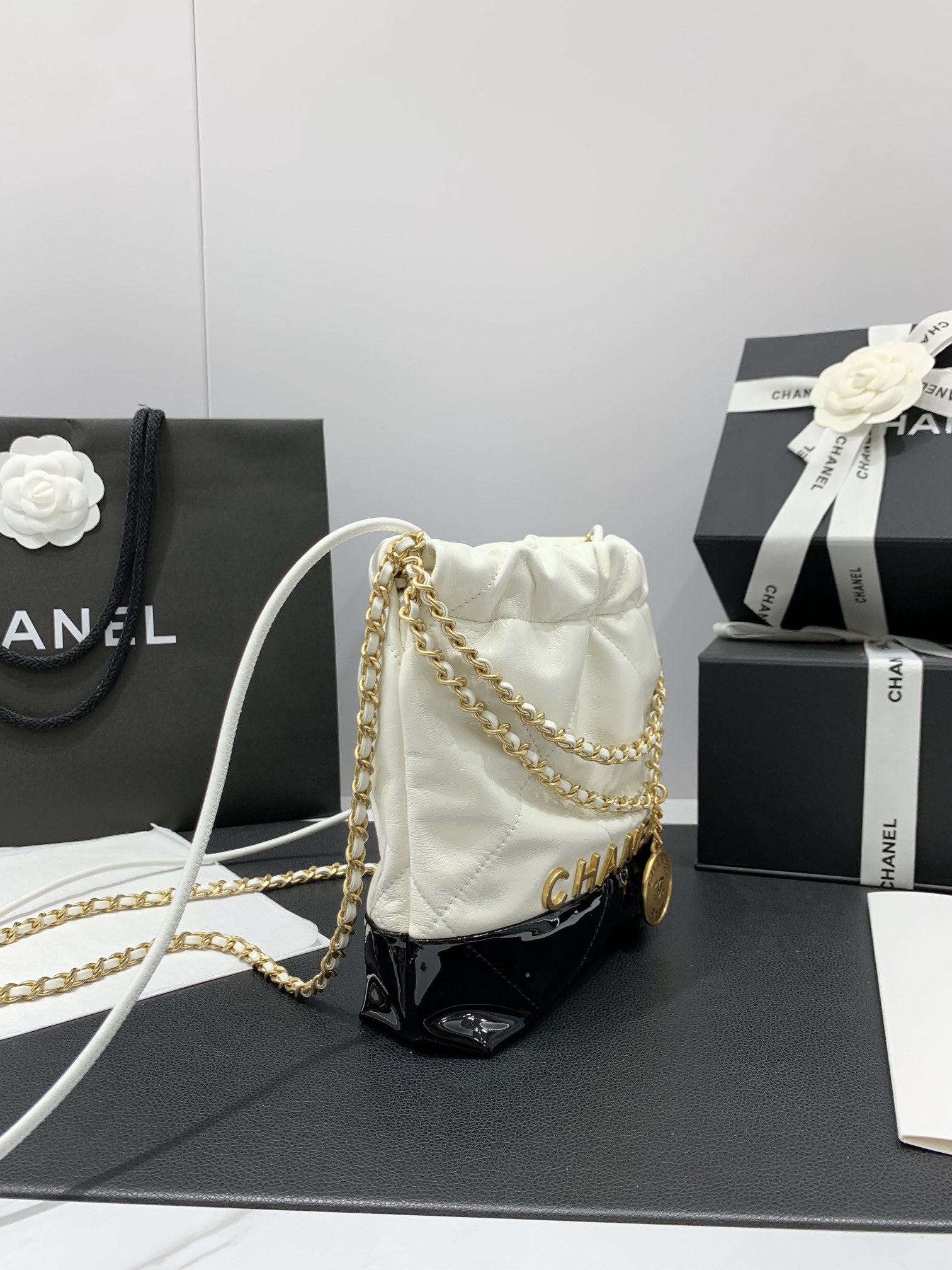 Ch@nel Mini 2024SS Handbags-19*20*6CM
