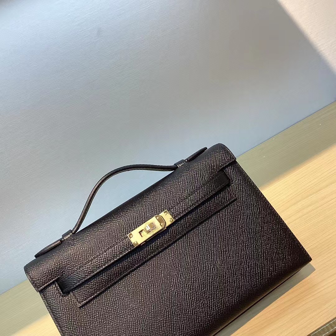 H**mes mini kelly pochette-epsom-22cm