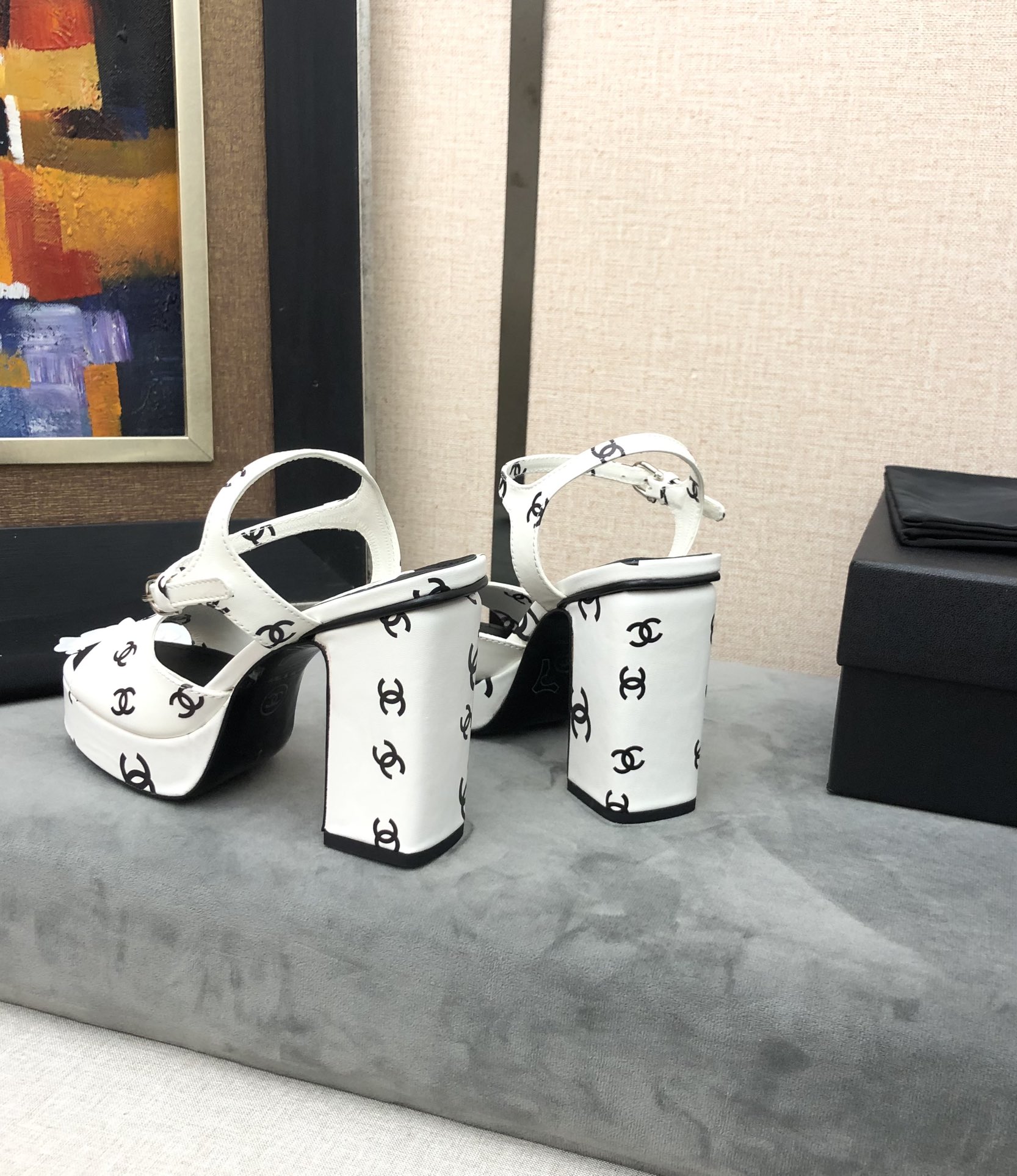 Ch@nel Sandals