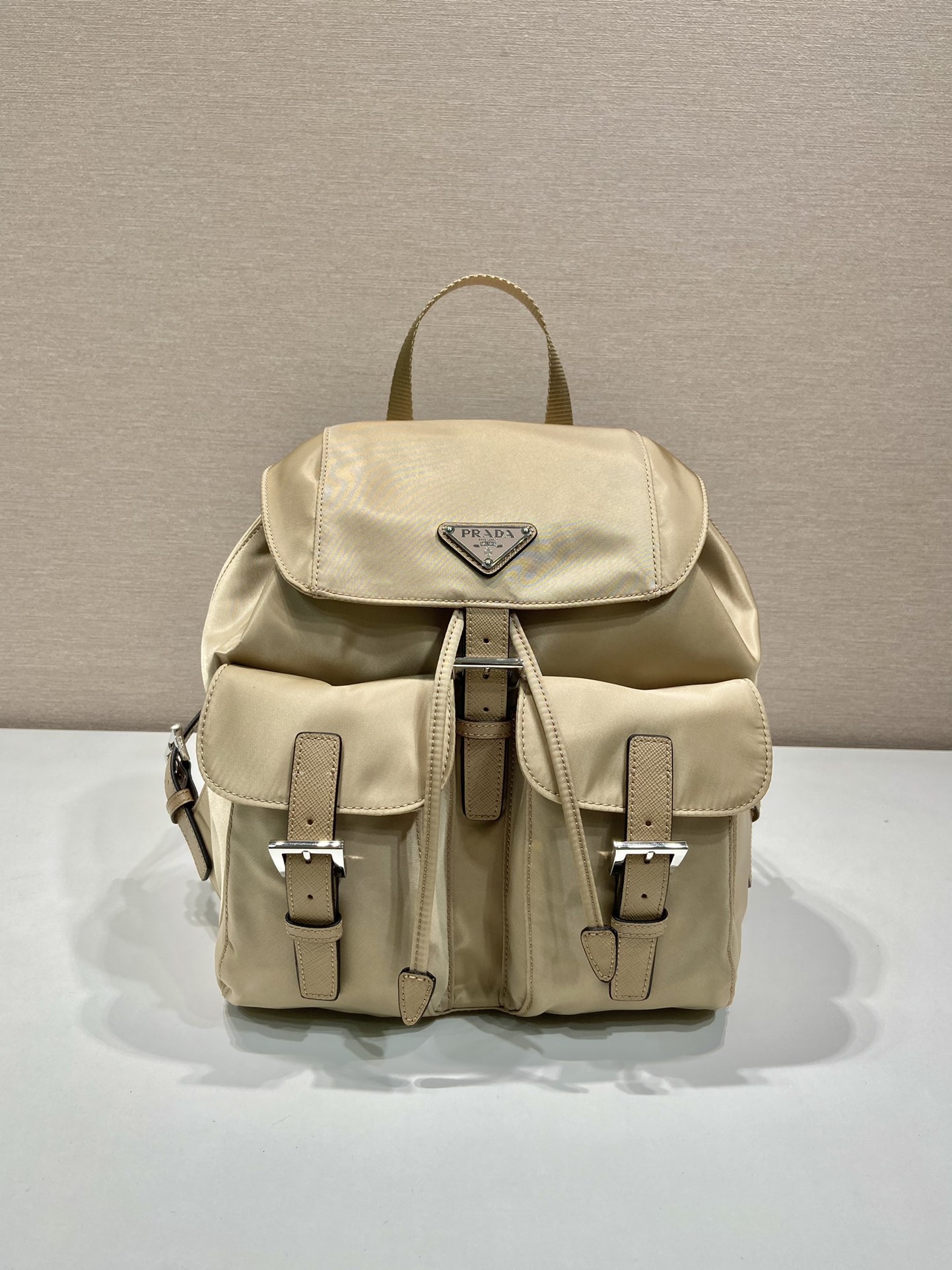 Pra*a re-nylon 1bz677 backpack-12*23.5*28cm
