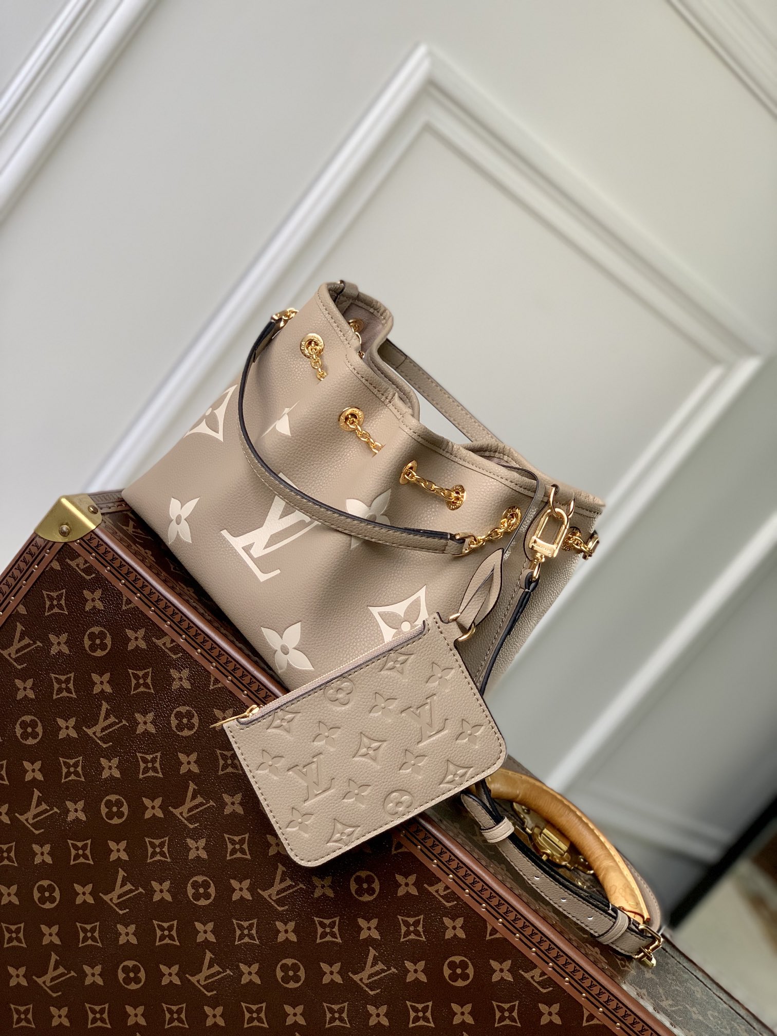 l0*is V*t0n summer bundle handbag-28.0 x 20.0 x 11.5cm