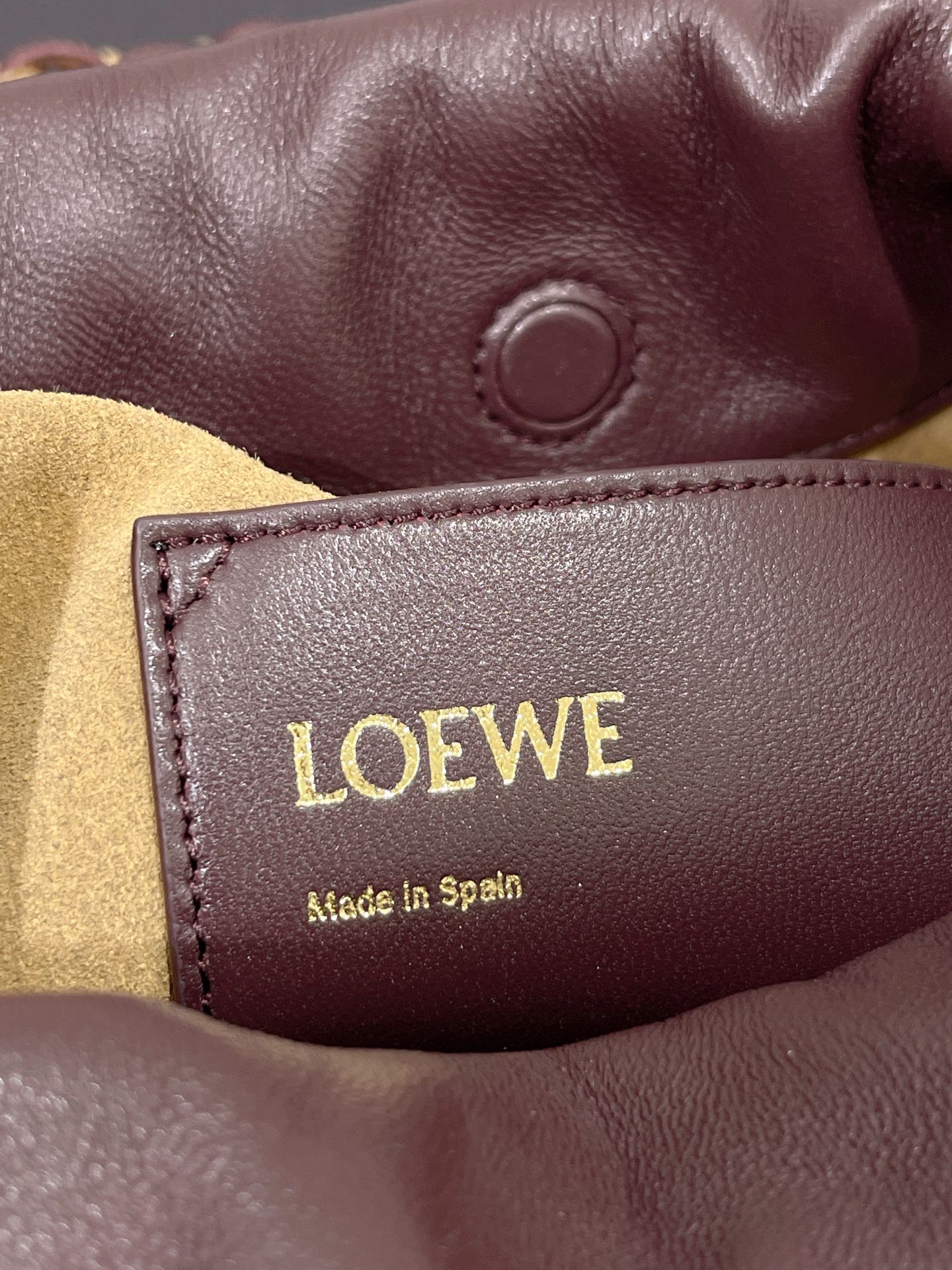 L0ew* mini flamenco purse bag-32*17*24cm