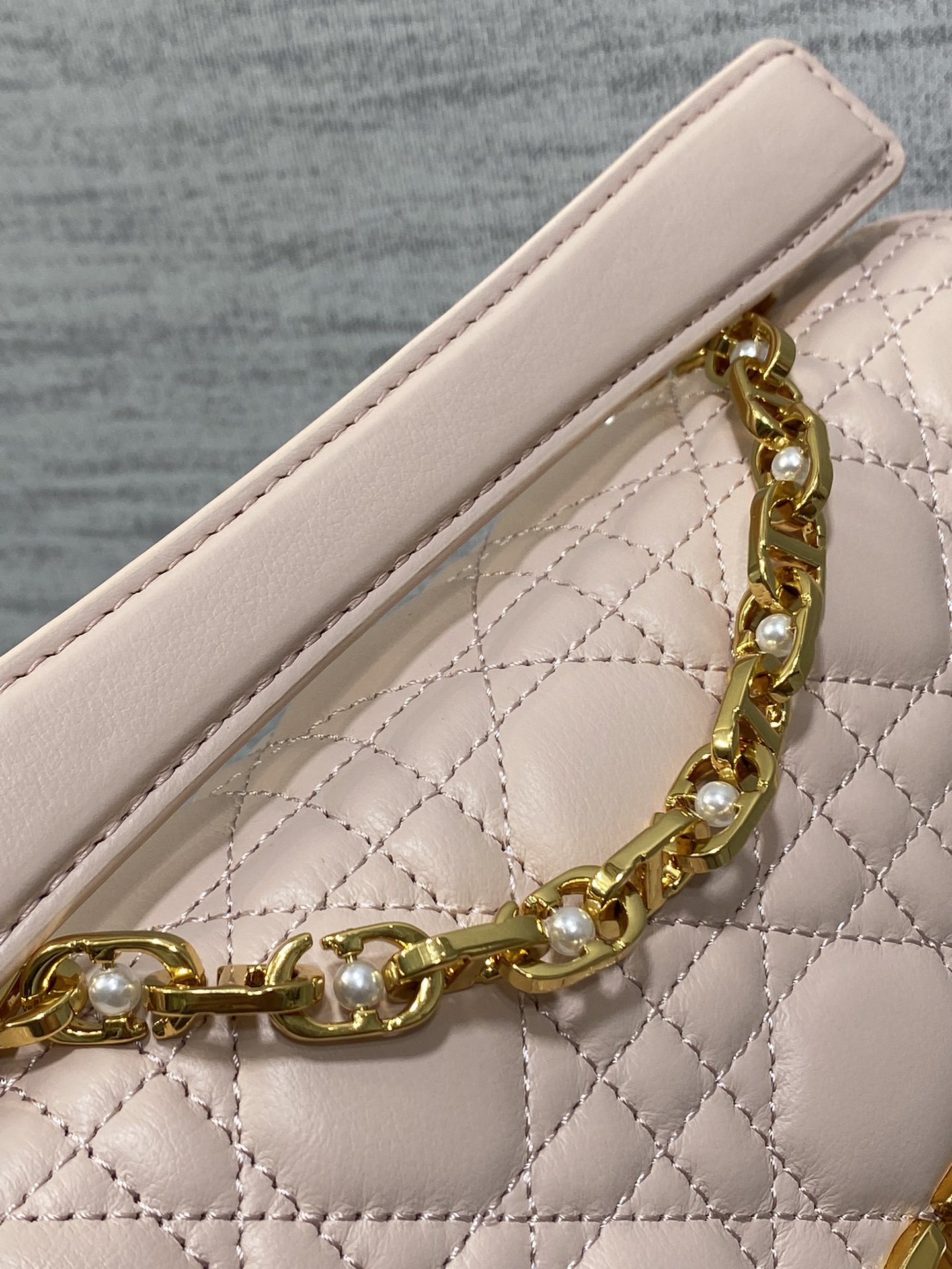 small D*or jolie top handle bag-22*8*14cm
