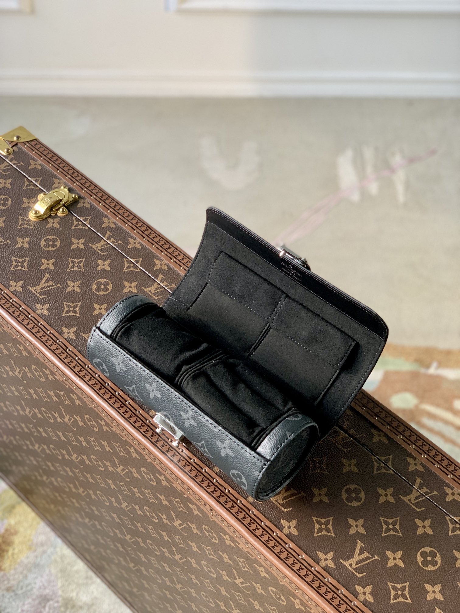 l0*is V*t0n jewelry case monogram etui bijou-19*8*8cm
