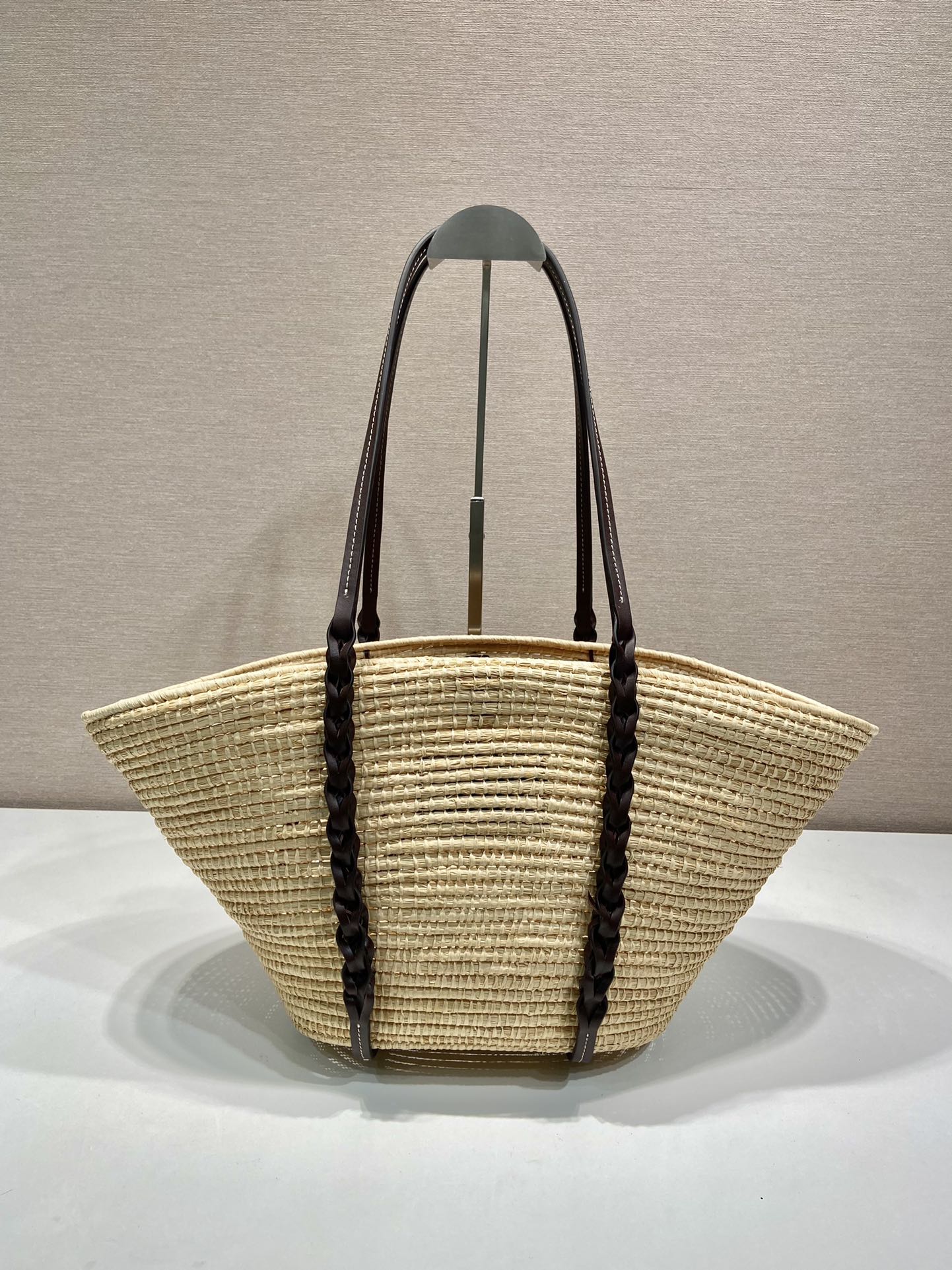 Pra*a 1bg312 basket bag-24*24*17cm