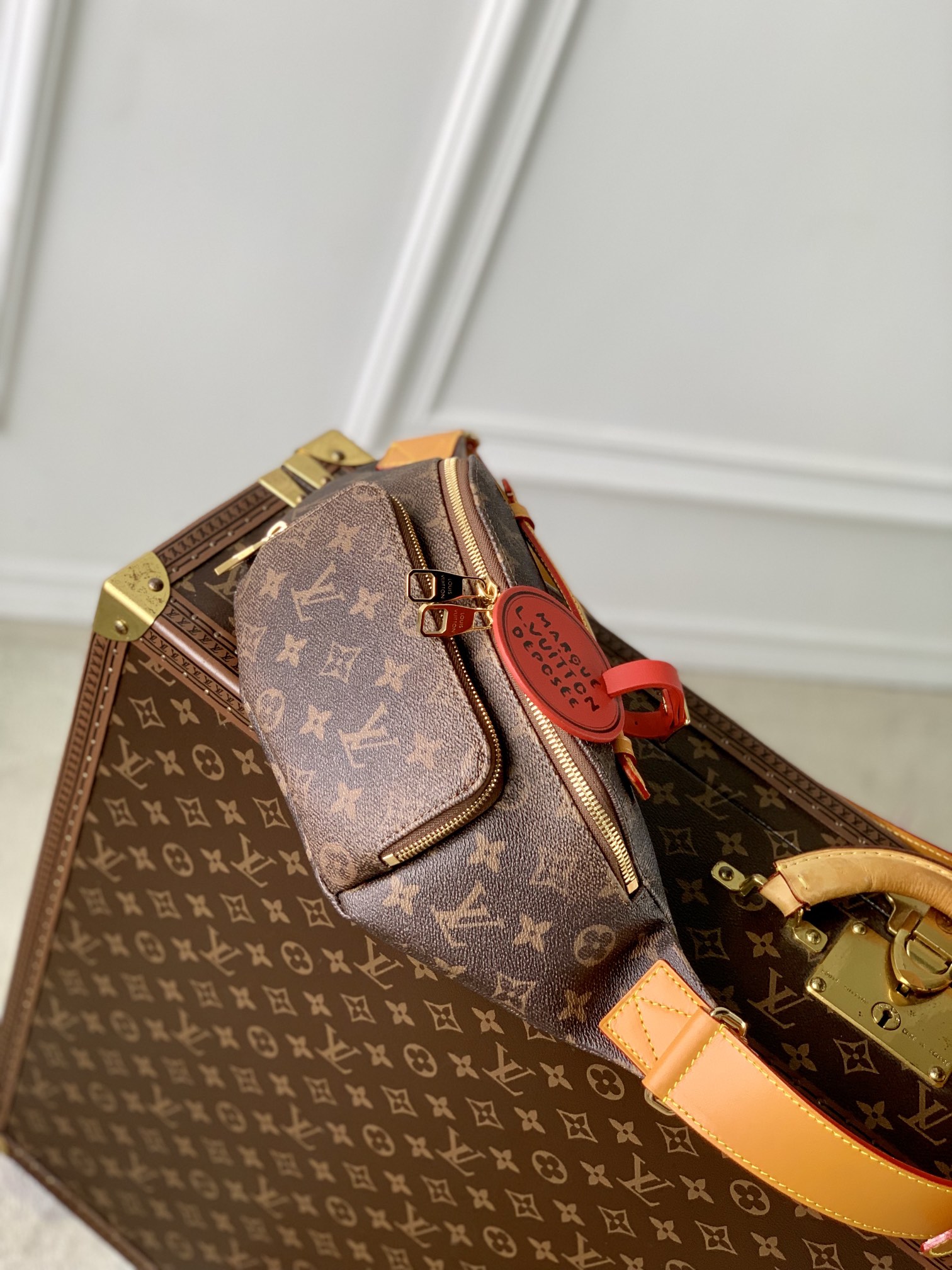 l0*is V*t0n rush bum bag-m11563-30*15*8cm