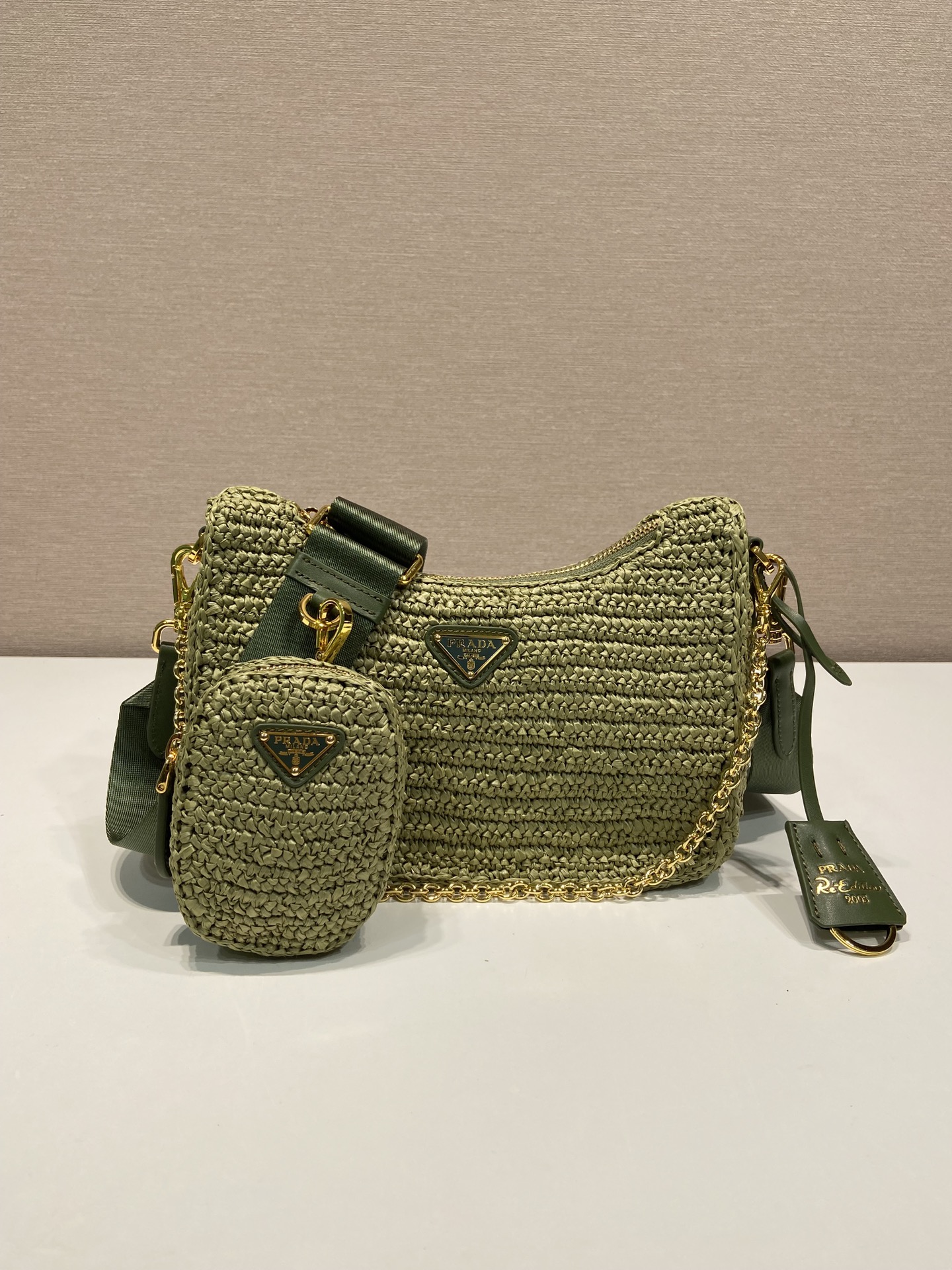 Pra*a hobo bag-1bh204-23*16*7cm