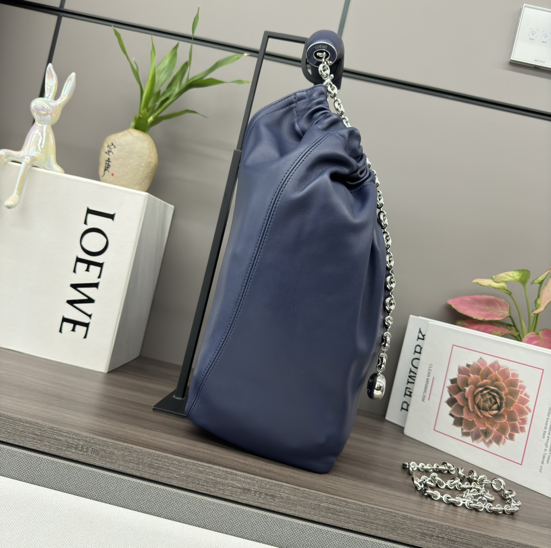 L0ew* squeeze bag-34*13.5*33cm
