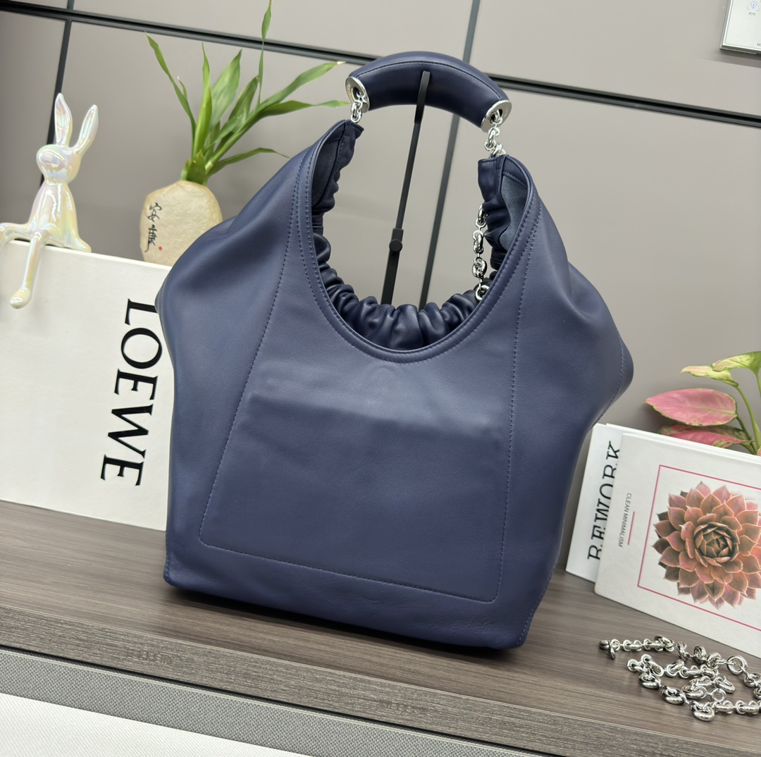 L0ew* squeeze bag-34*13.5*33cm