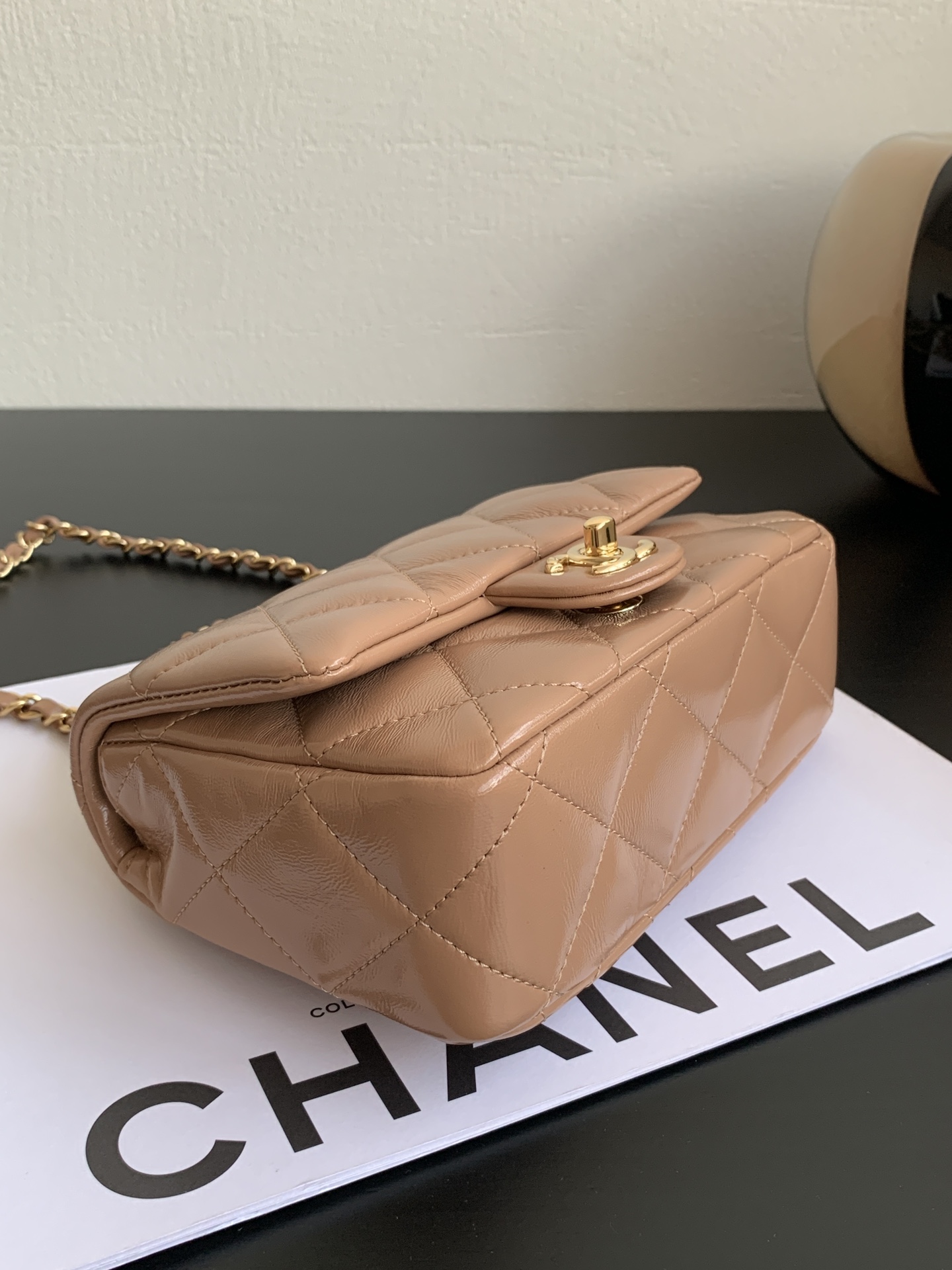Ch@Nel Flap Bag-14×19×8.5CM