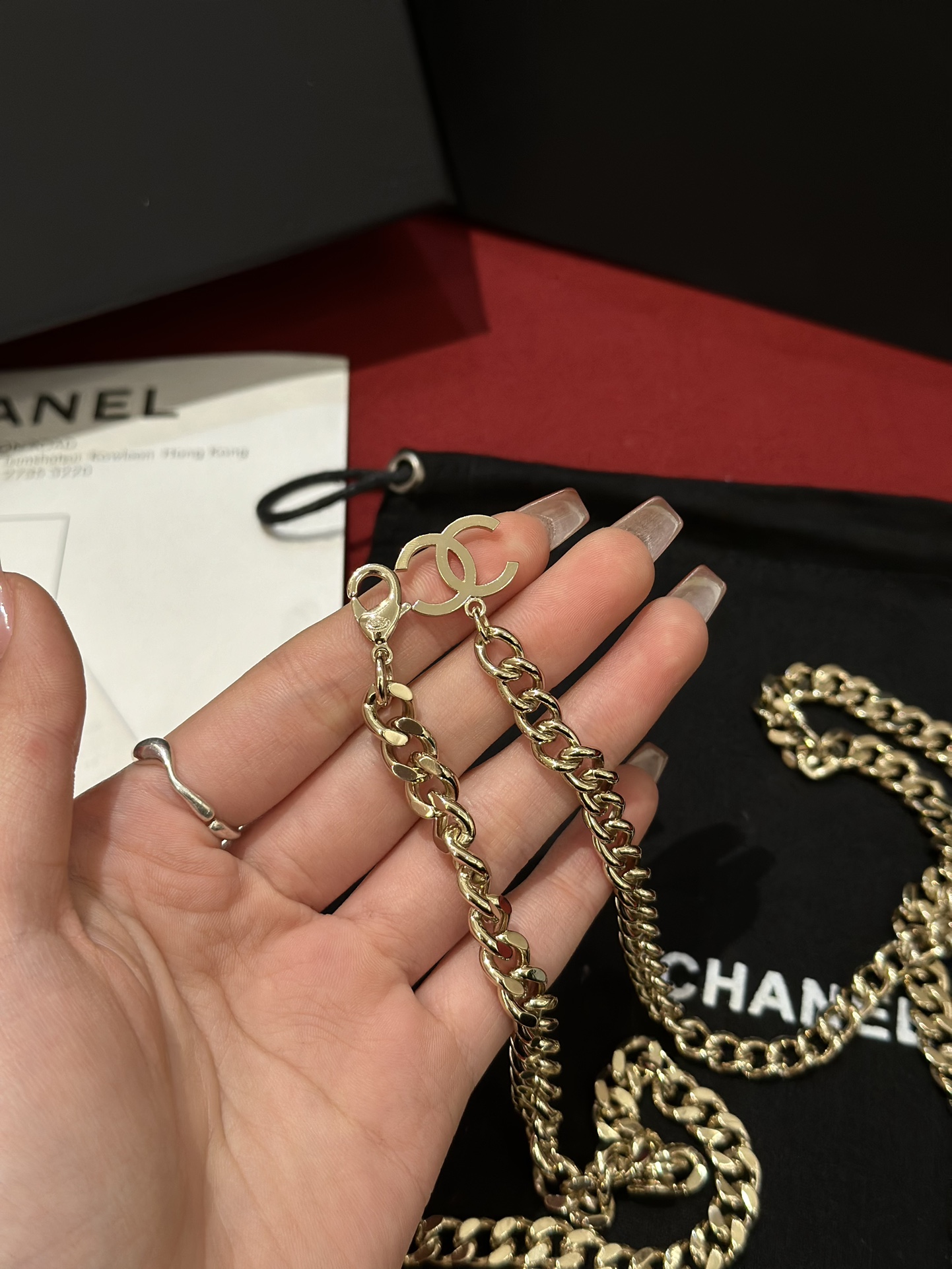 Ch@nel Waist Belt