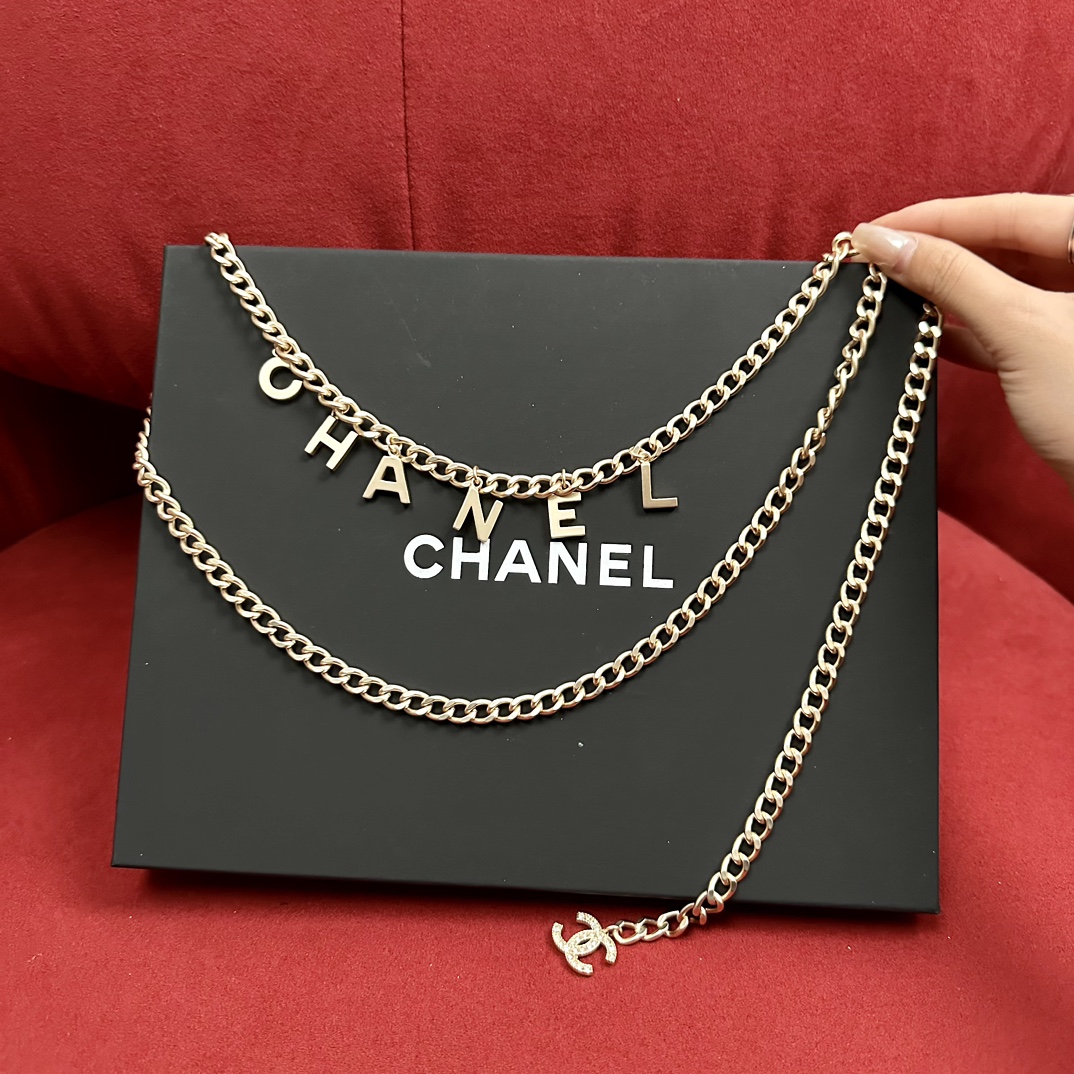 Ch@nel Waist Belt